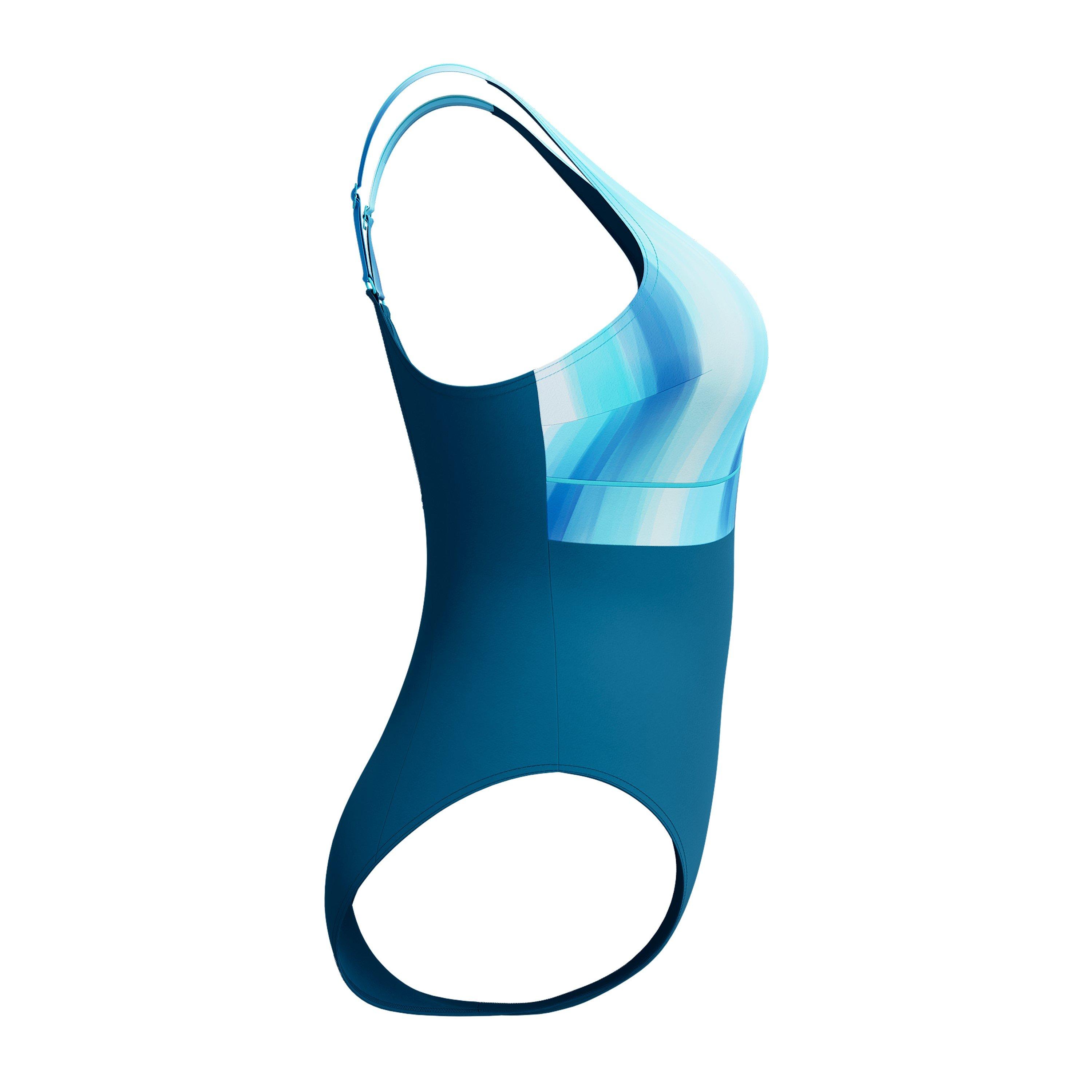 Verde petrolio scuro - Speedo - Womens Shaping ContourEclipse Printed 1 Pc - 6