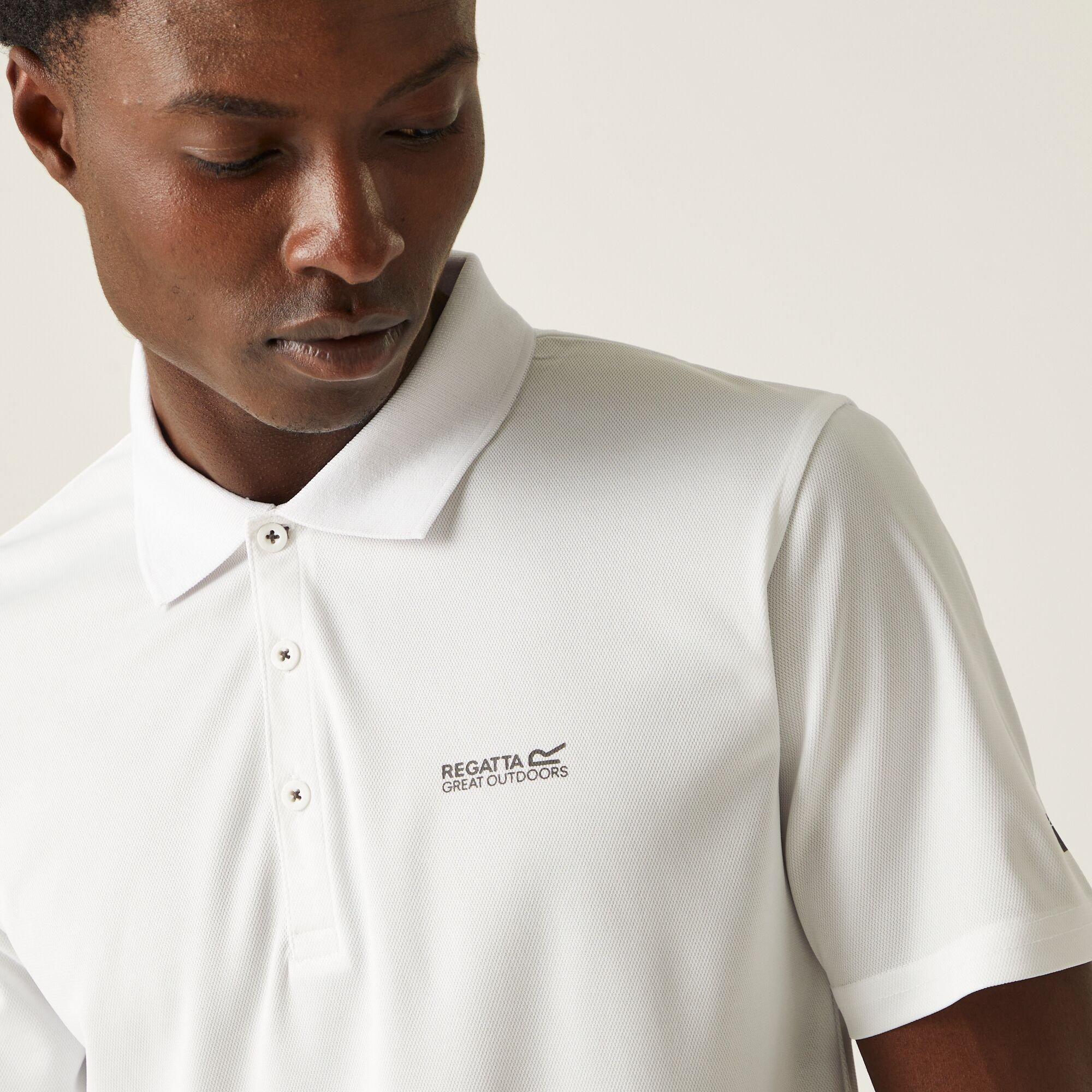 White - Regatta - Maverick V Quick Dry T-Shirt - 4