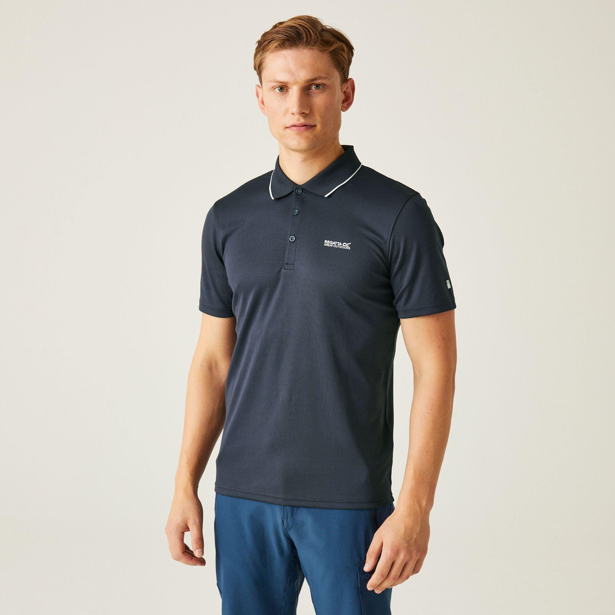Regatta Men's Maverick V Active Polo Shirt - Navy - M
