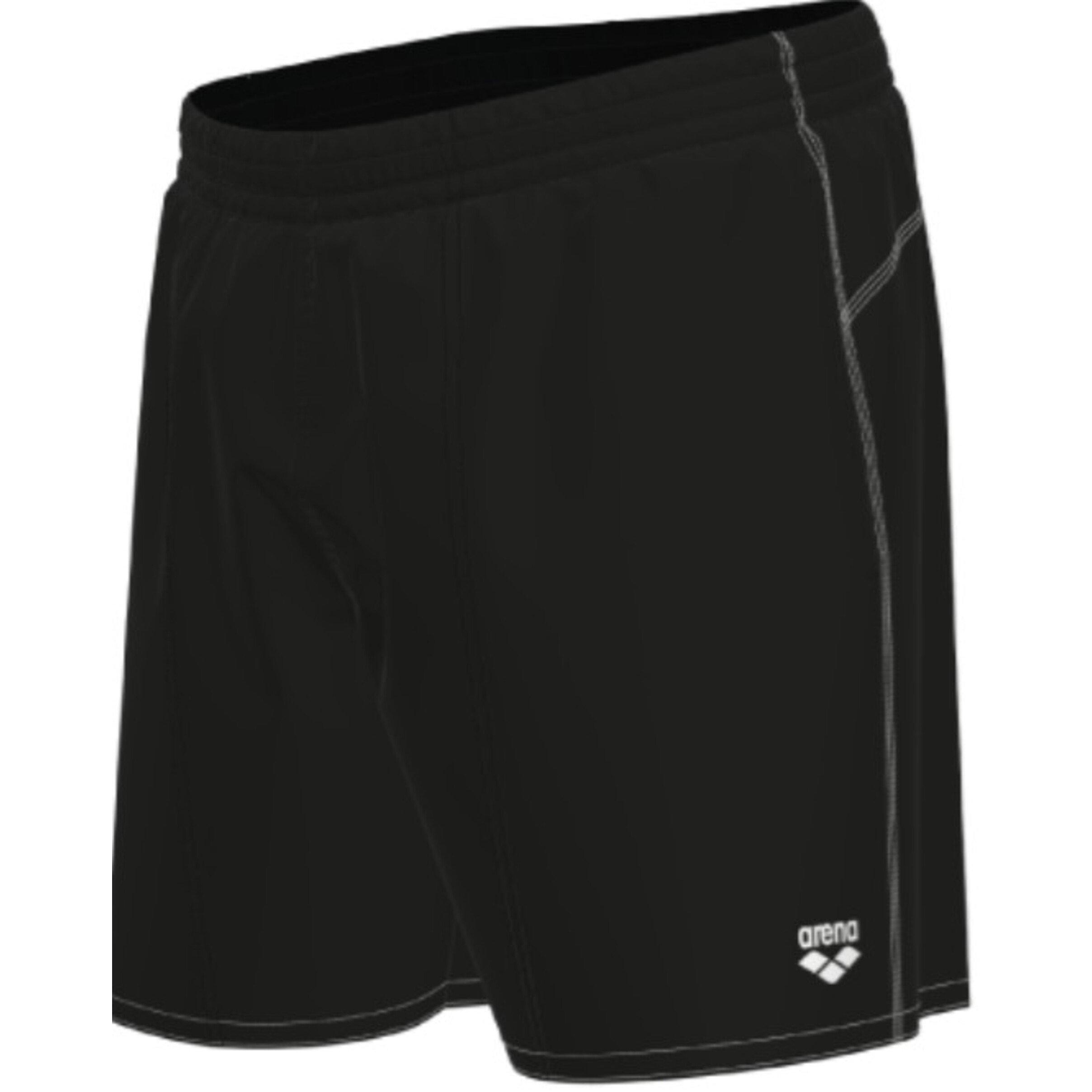 Black White - Arena - Mens Bywayx R Beach Shorts - 1