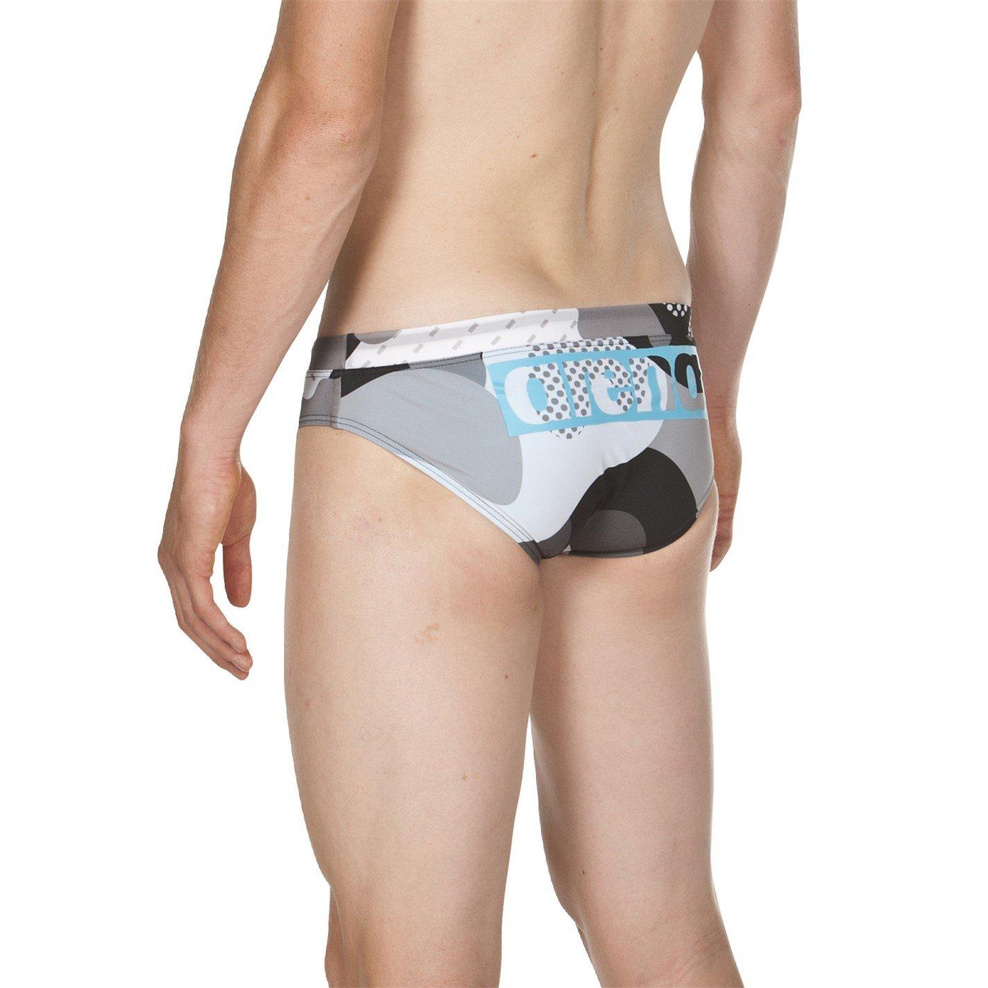 Grijs - Arena - Camo Swim Shorts - 4