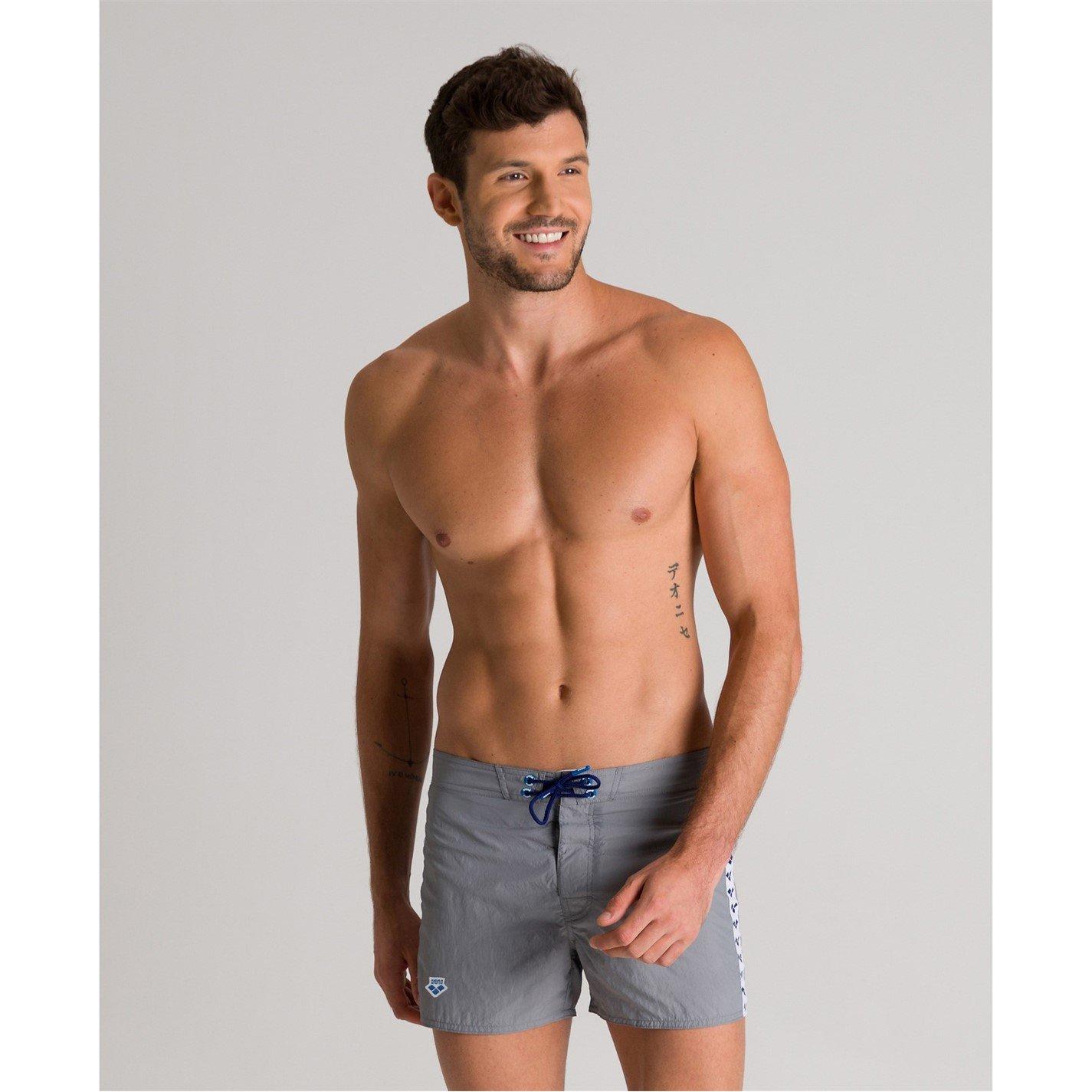 Silver White - Arena - Beach Shorts Icons - 3