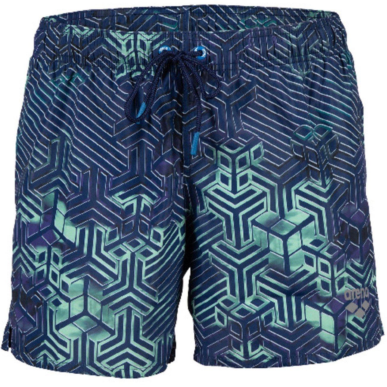 Kikko Pro Navy - Arena - Men’s Allover Beach Shorts - 2