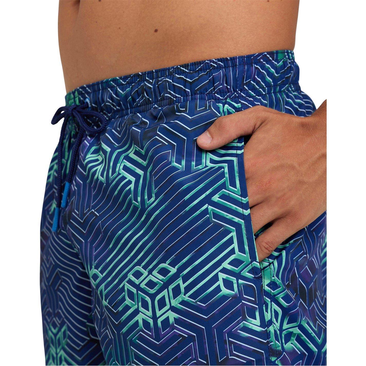 Kikko Pro Navy - Arena - Men’s Allover Beach Shorts - 5
