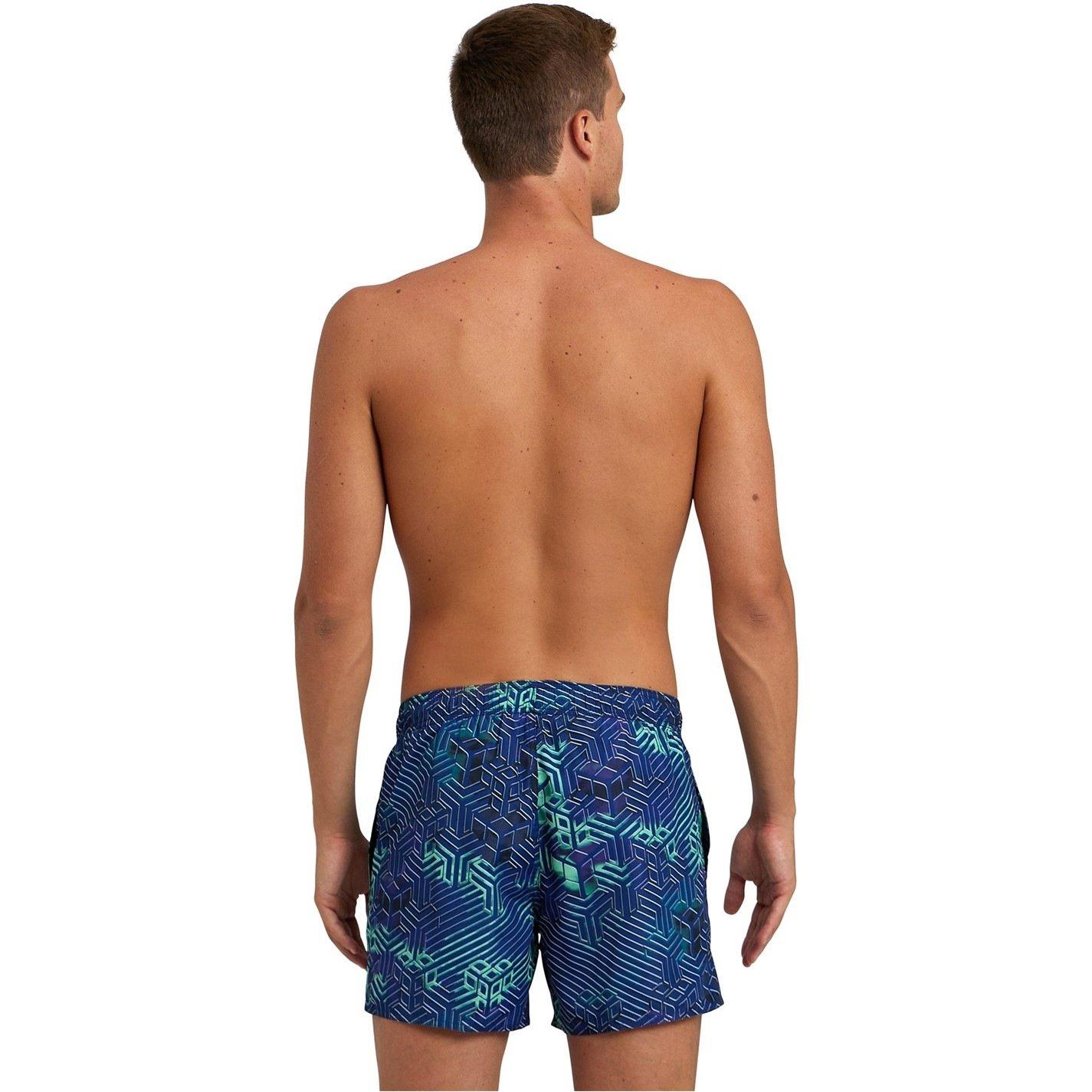 Kikko Pro Navy - Arena - Men’s Allover Beach Shorts - 6