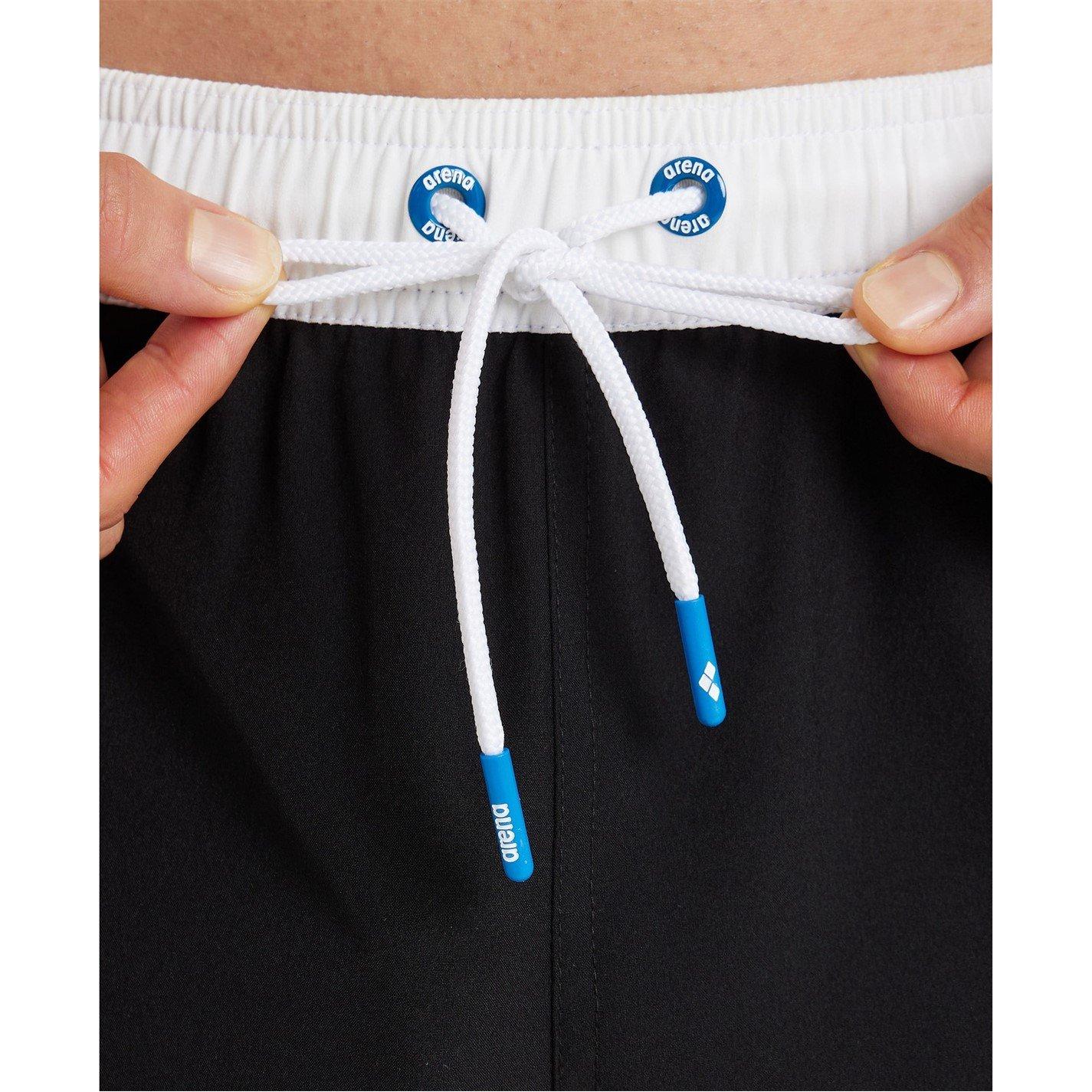 Black White - Arena - Unisex Bermuda Team Stripe - 6