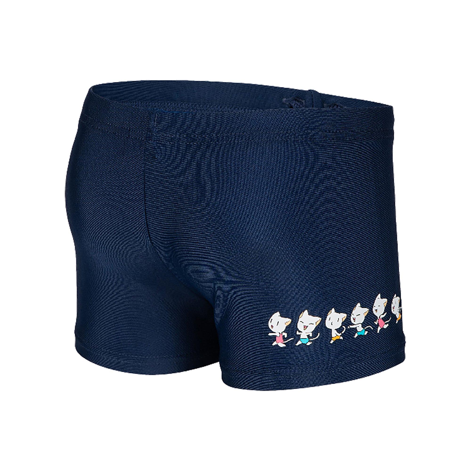 Navy - Arena - Boys Graphic Swim Shorts - 4