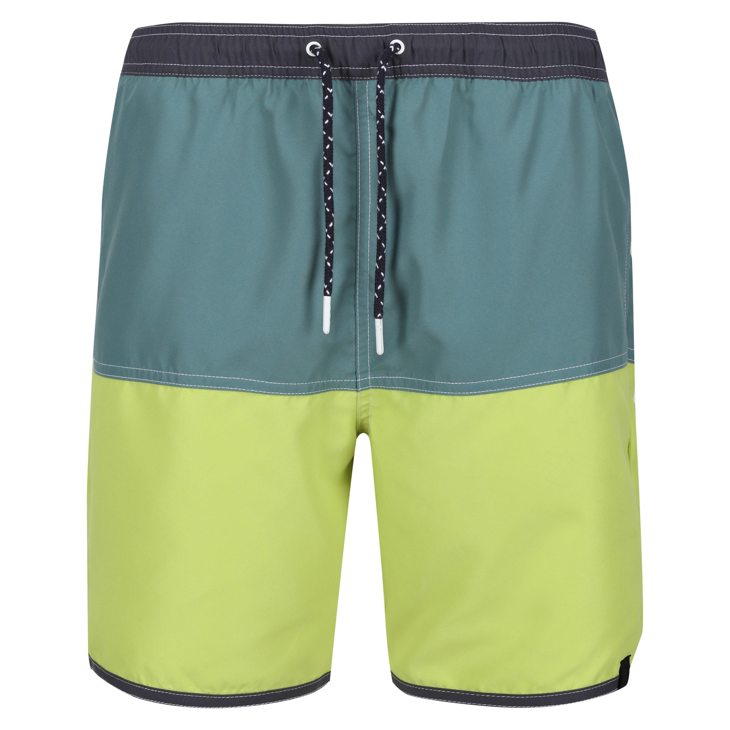 SeaPne/GrnAl - Regatta - Men's Benicio Swim Shorts - 1