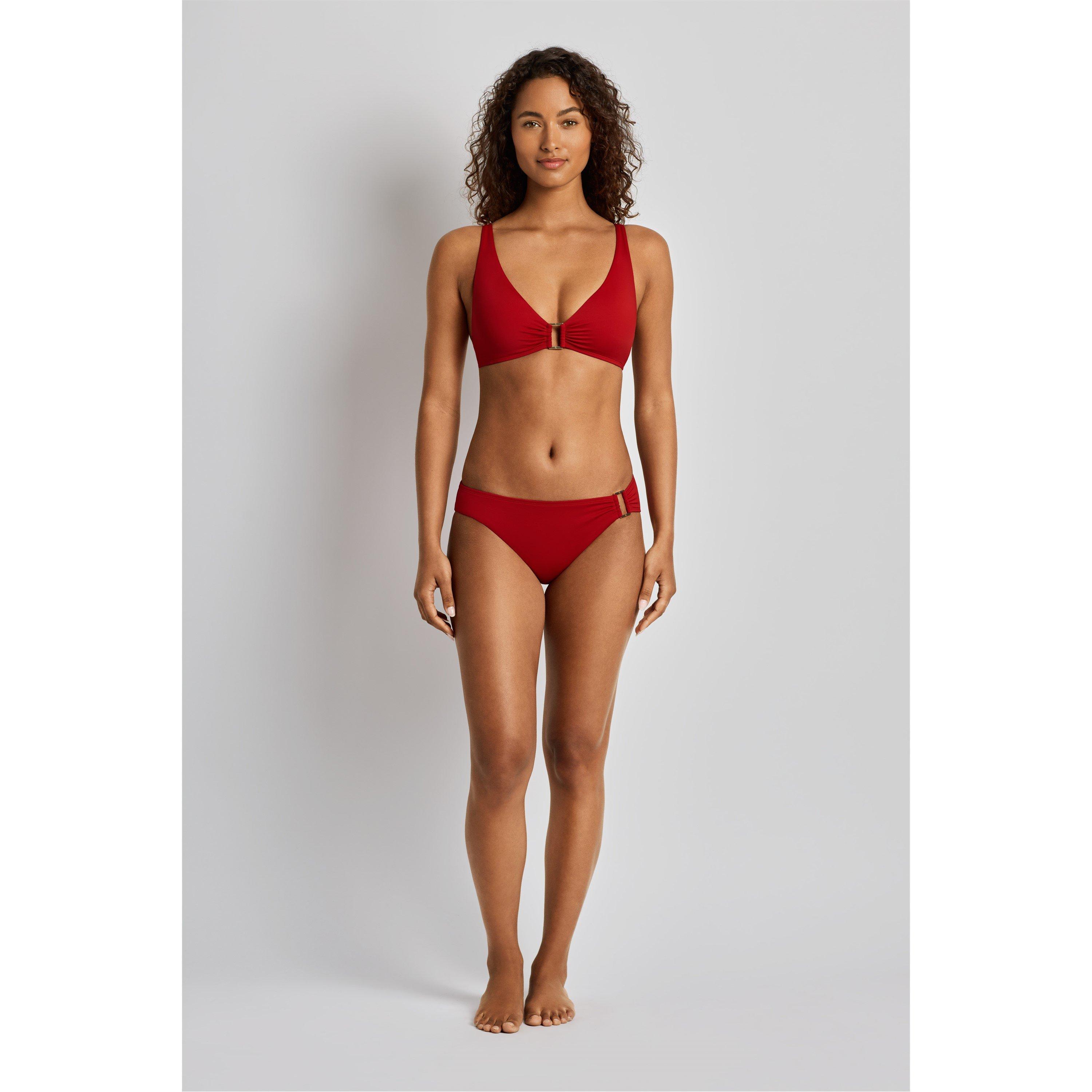 Lauren by Ralph Lauren Ring-Front Halter Bikini Top
