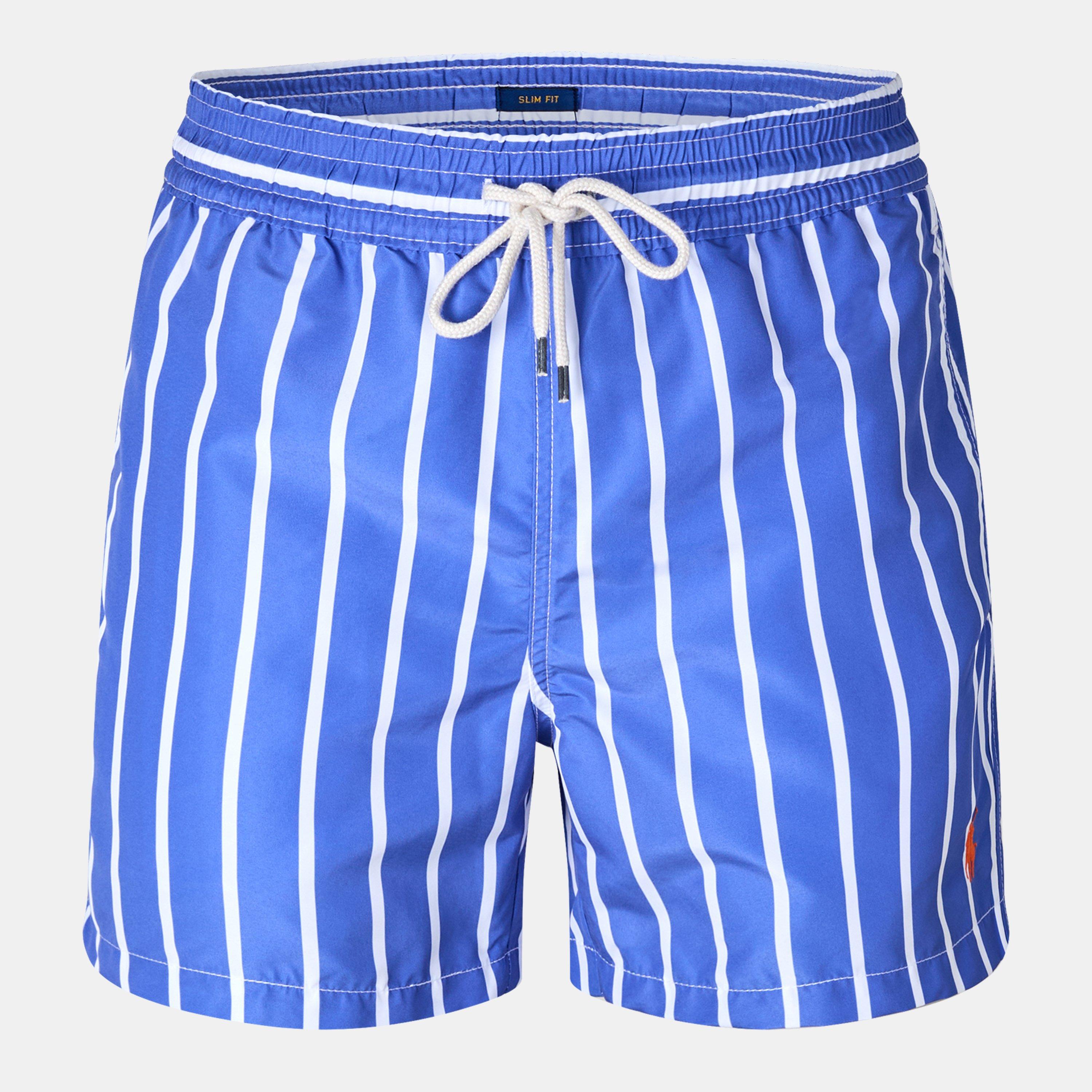 Polo Ralph Lauren Men's Traveler Stripe Swim Shorts
