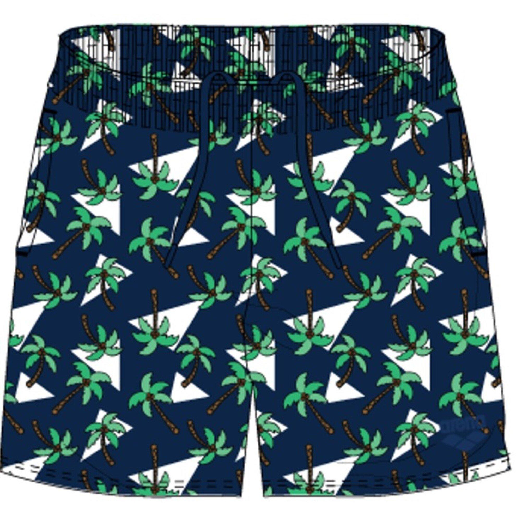 Blu navy bianco - Arena - Swim Shorts - 2