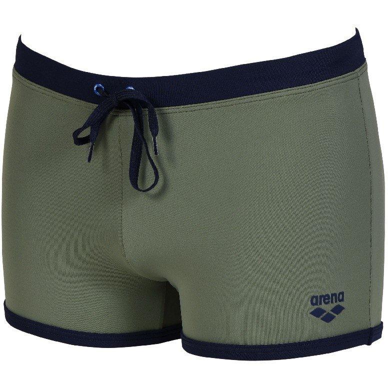 Arena Men's Swim Shorts Fundatals Borders - Army Navy - X Large