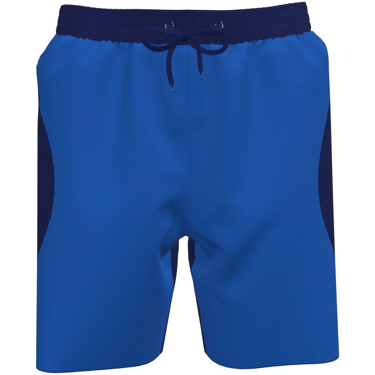 Blue Crystal - Nike - Swim Zip Color Block Nike Swim Mens 7 Fully Lined Volley Short - 2