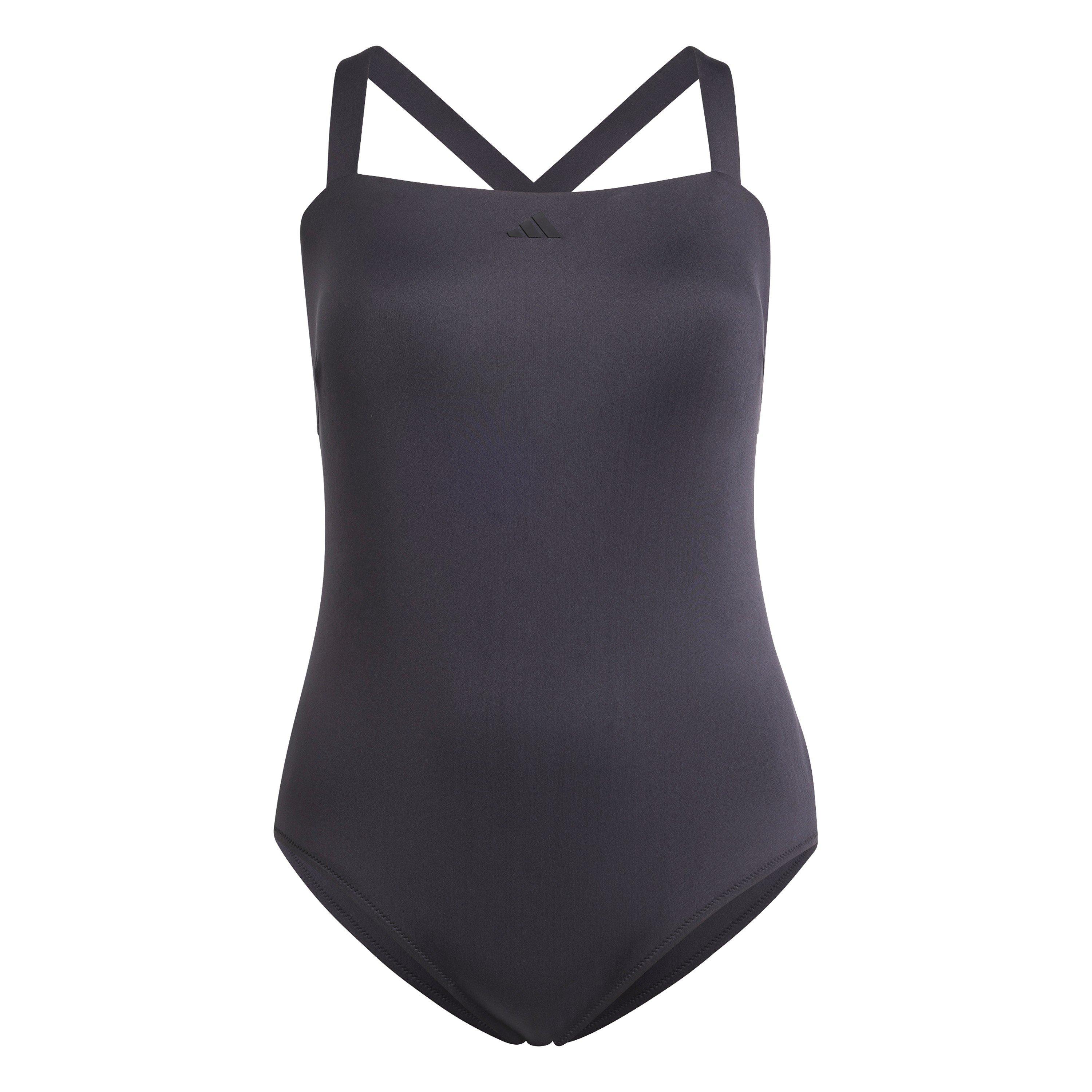 Adidas Women's Iconisea H S In One Piece Swimsuit - Black - 2X