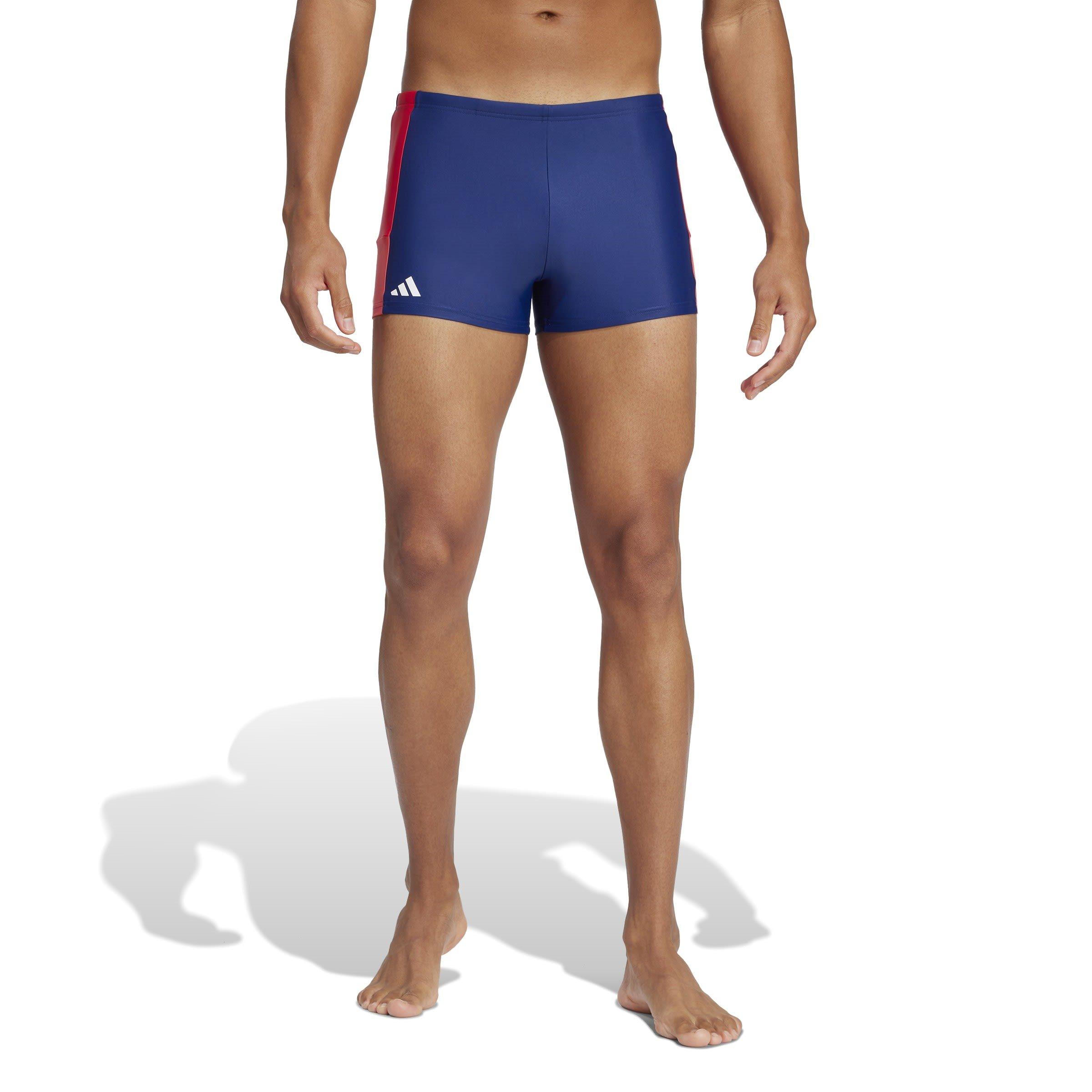 Blau/Rot - adidas - Colourblock Swimming Boxers Mens - 2
