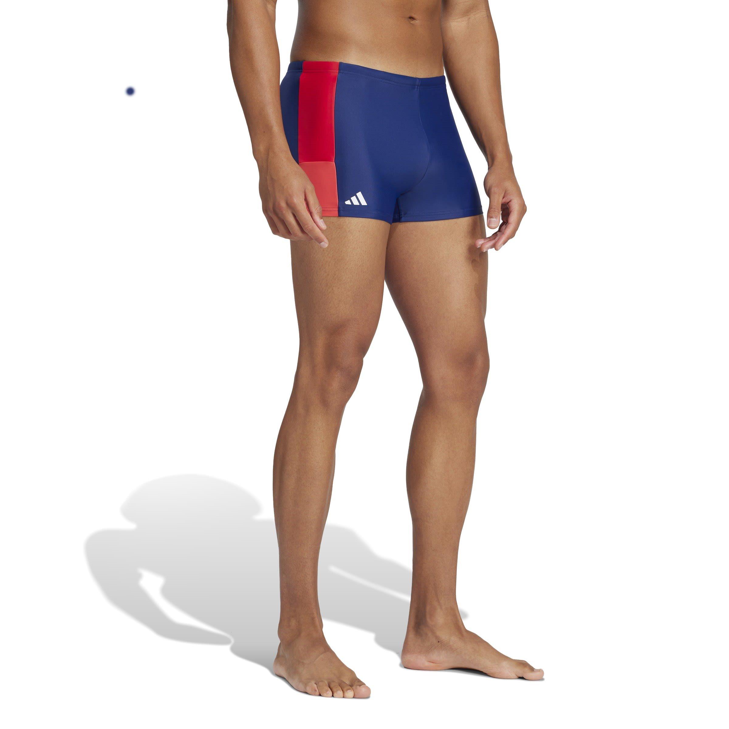 Blau/Rot - adidas - Colourblock Swimming Boxers Mens - 6