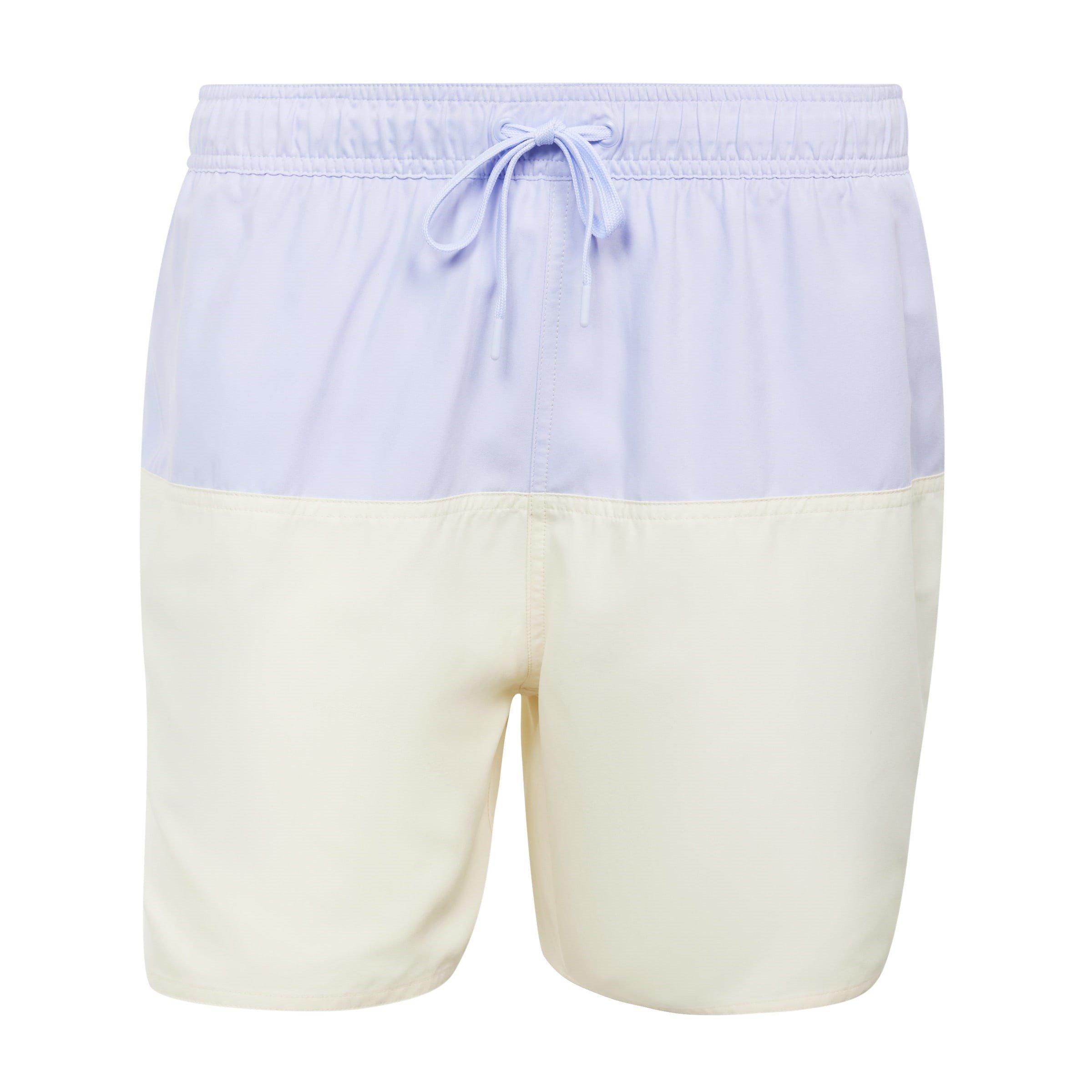 Adidas Men's Colorblock Clx Swim Shorts Short Length - Violet/Vann - S