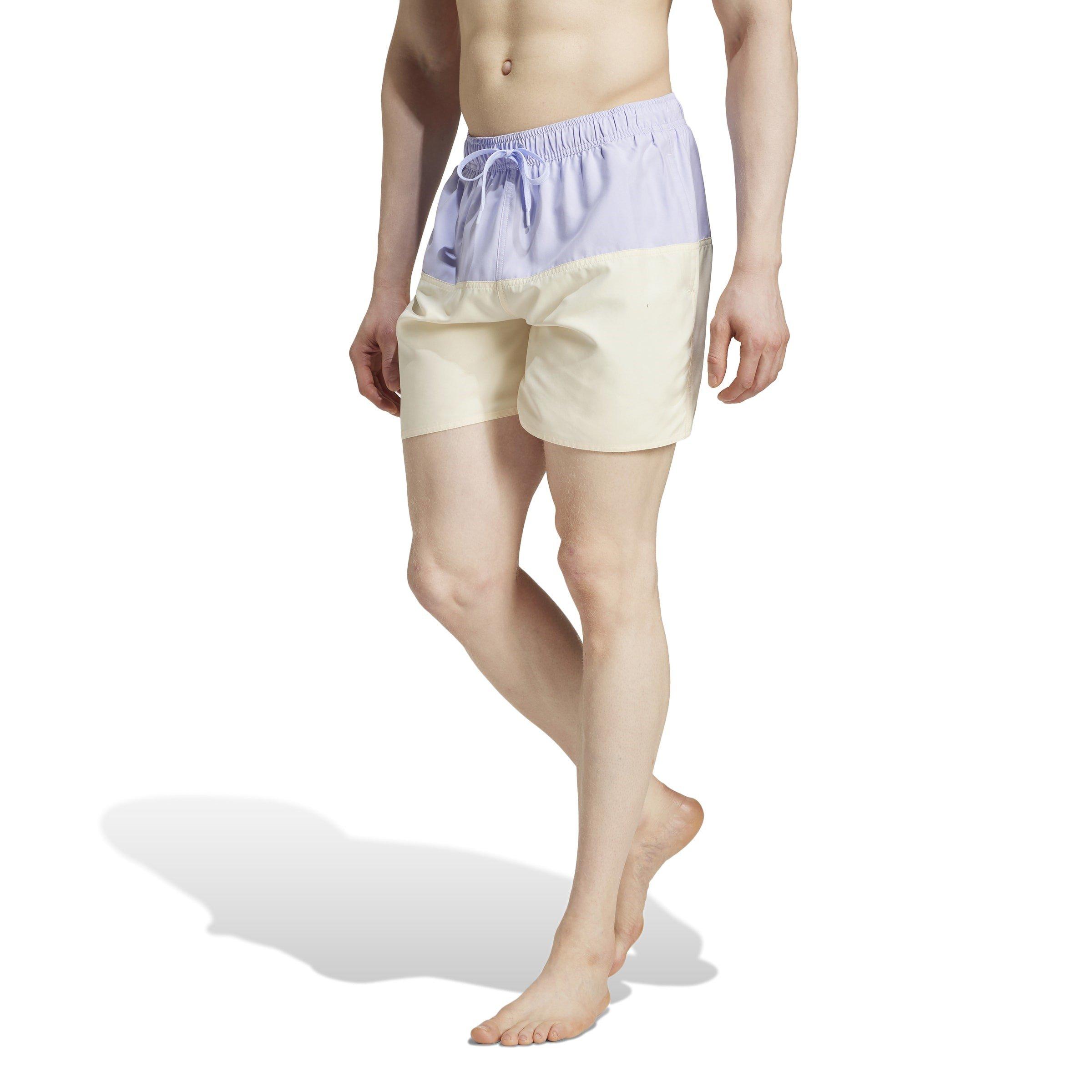 Violet/Vann - adidas - Colorblock CLX Swim Shorts Short Length - 2