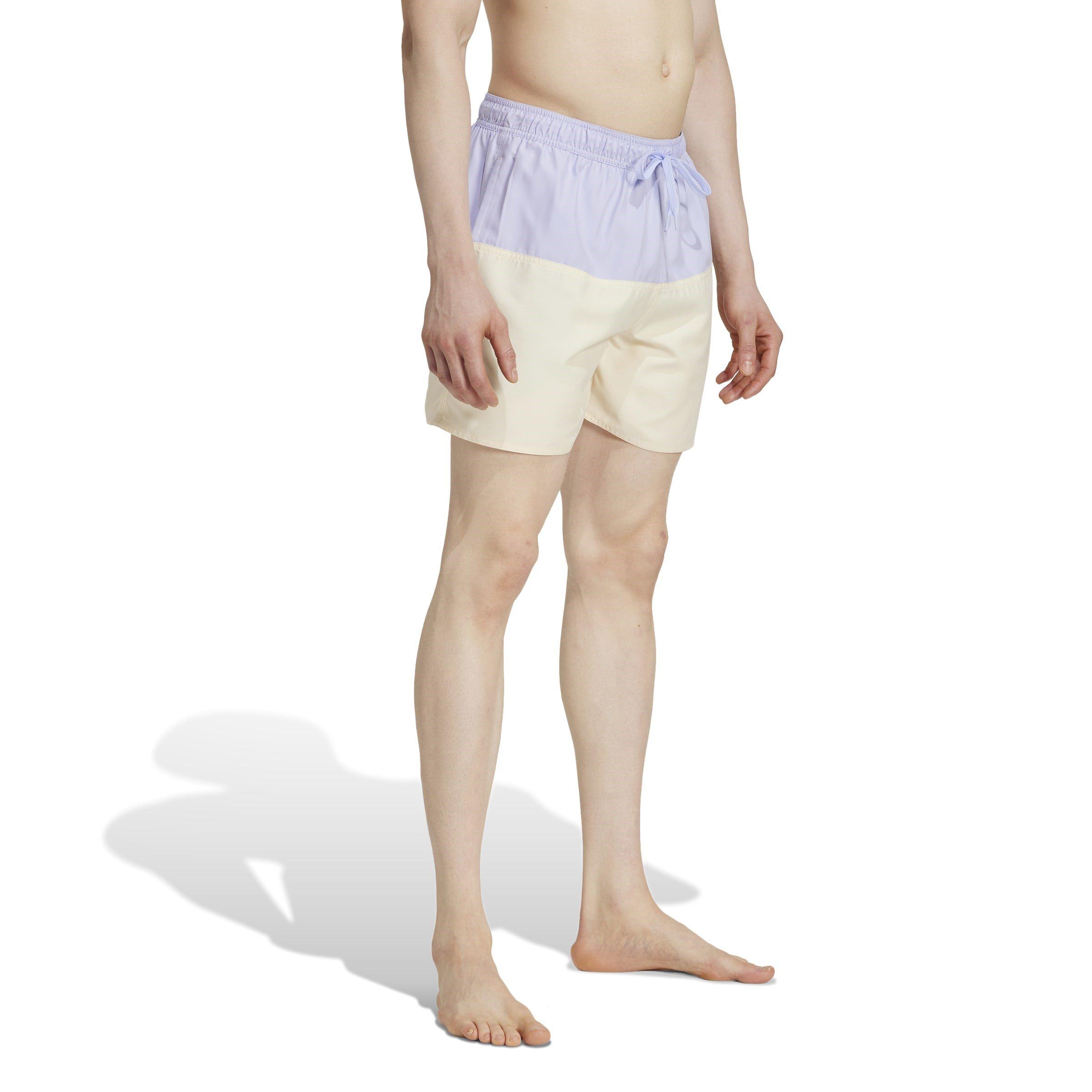 Violet/Vann - adidas - Colorblock CLX Swim Shorts Short Length - 6