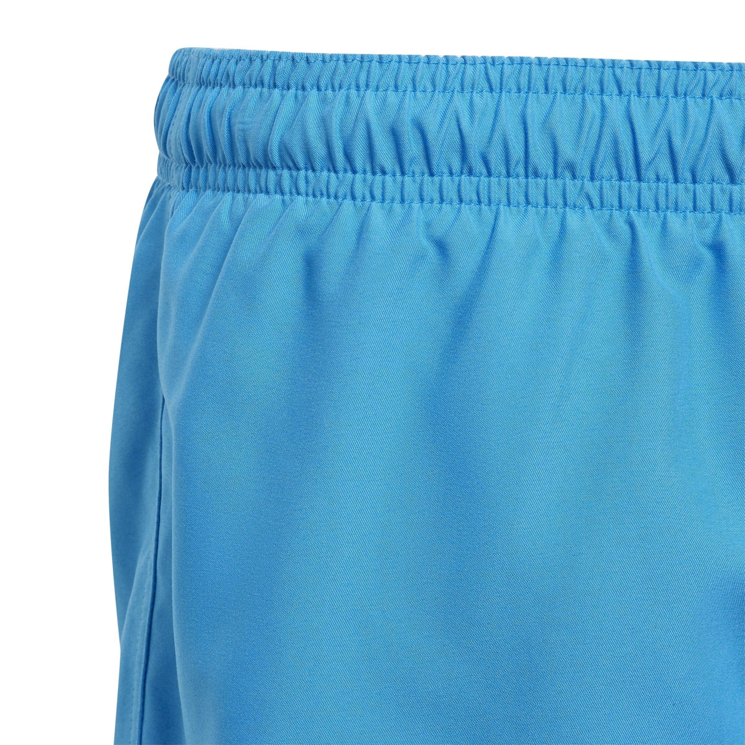 Blauw/Wit - adidas - Sportswear Essentials Logo CLX Swim Shorts Juniors - 5
