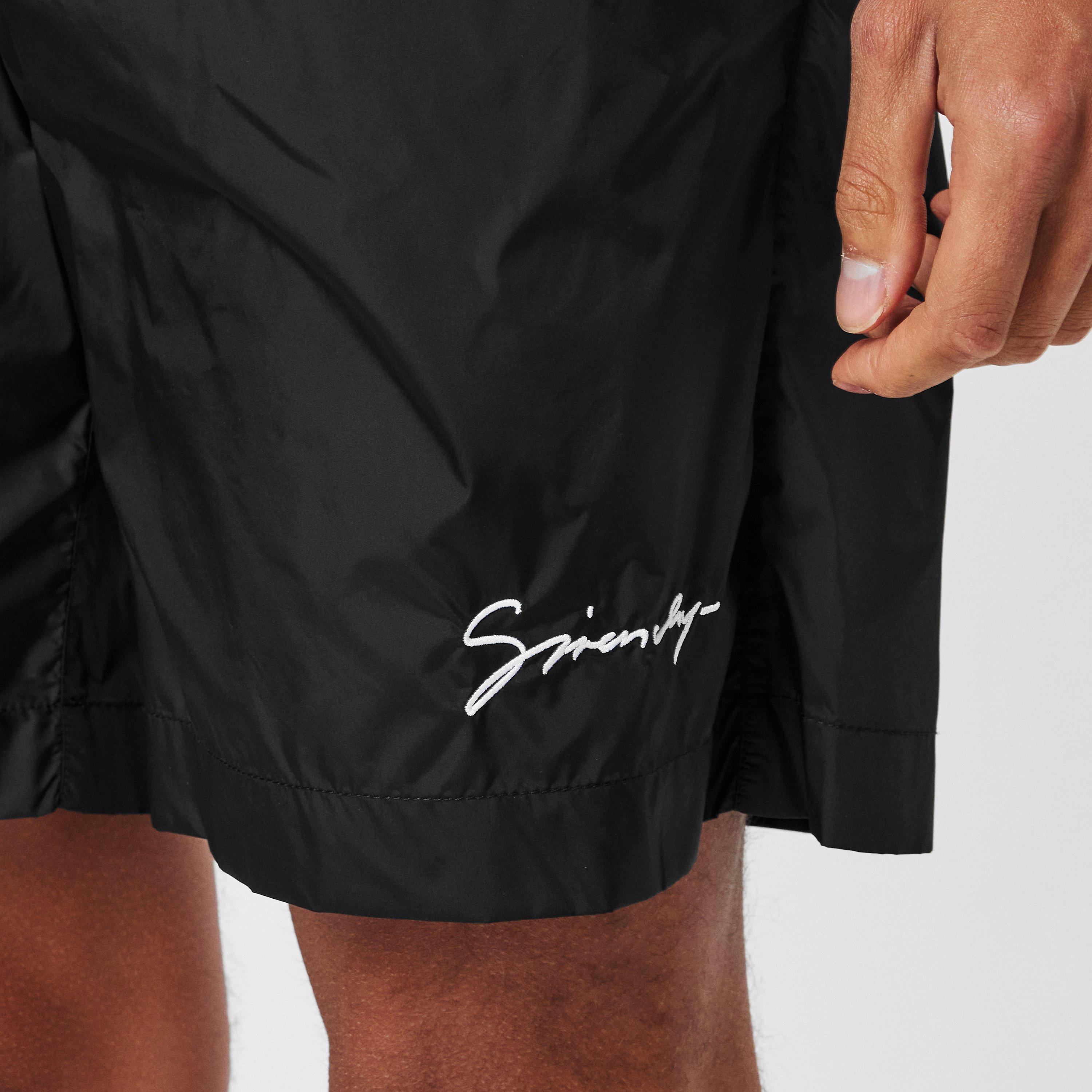 Black - GIVENCHY - Men's Signature Swim Shorts - 5