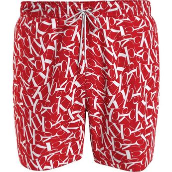 Calvin Klein Underwear Drawstring Monogram Swim Shorts
