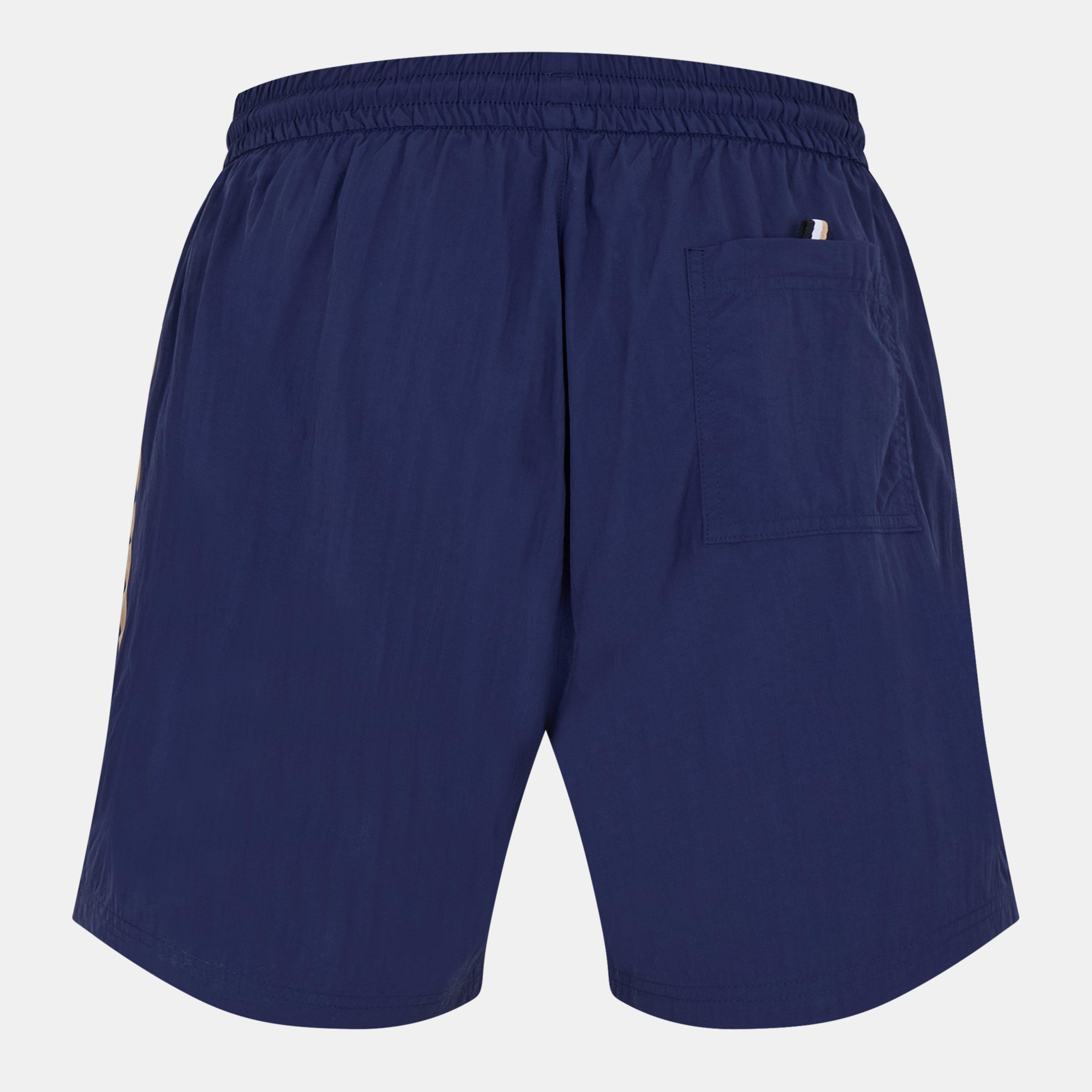 Navy - Boss - Men's Trone Swim Shorts - 2
