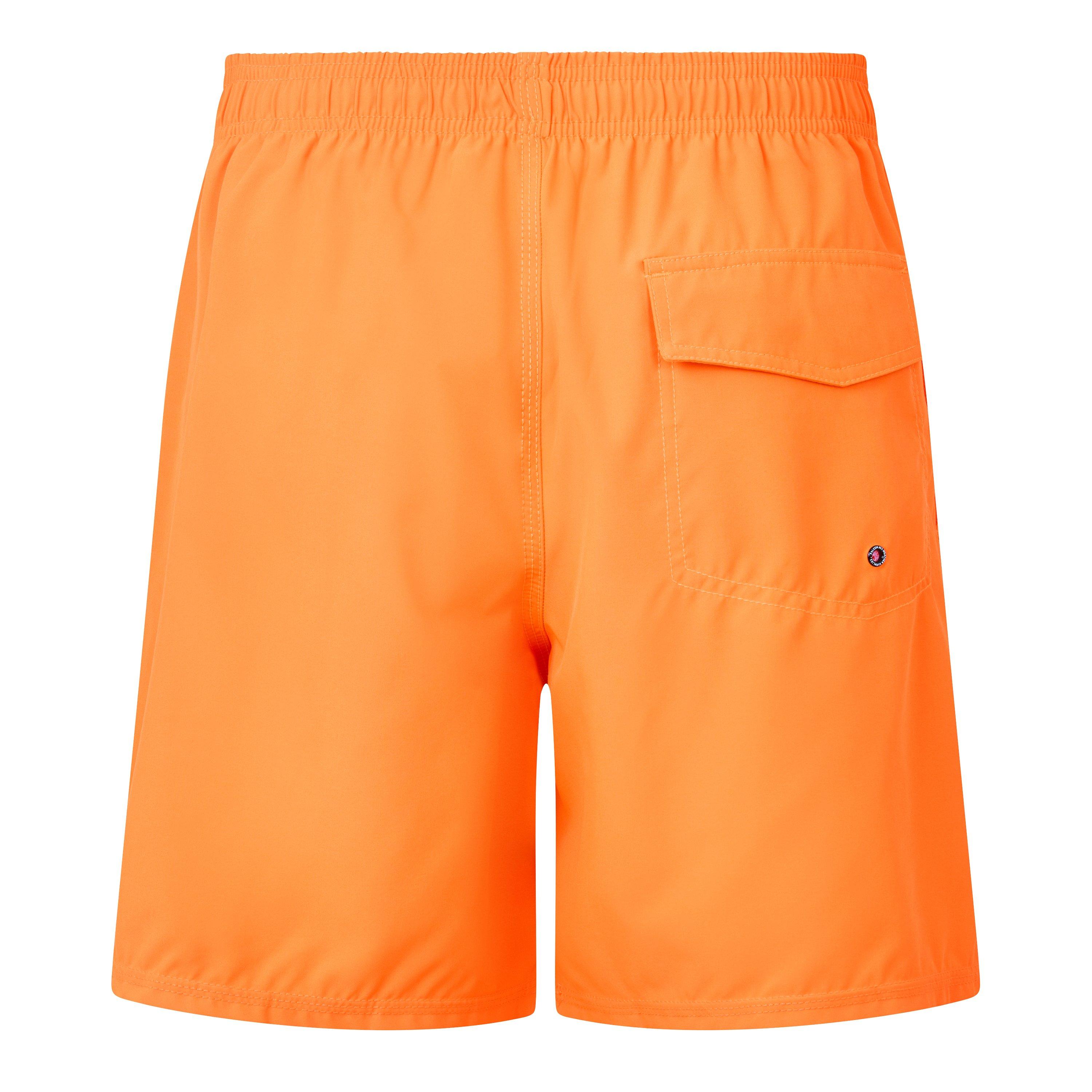 Vibrant Orange - Falcon Enamelware - Men's Dray Swim Shorts - 2