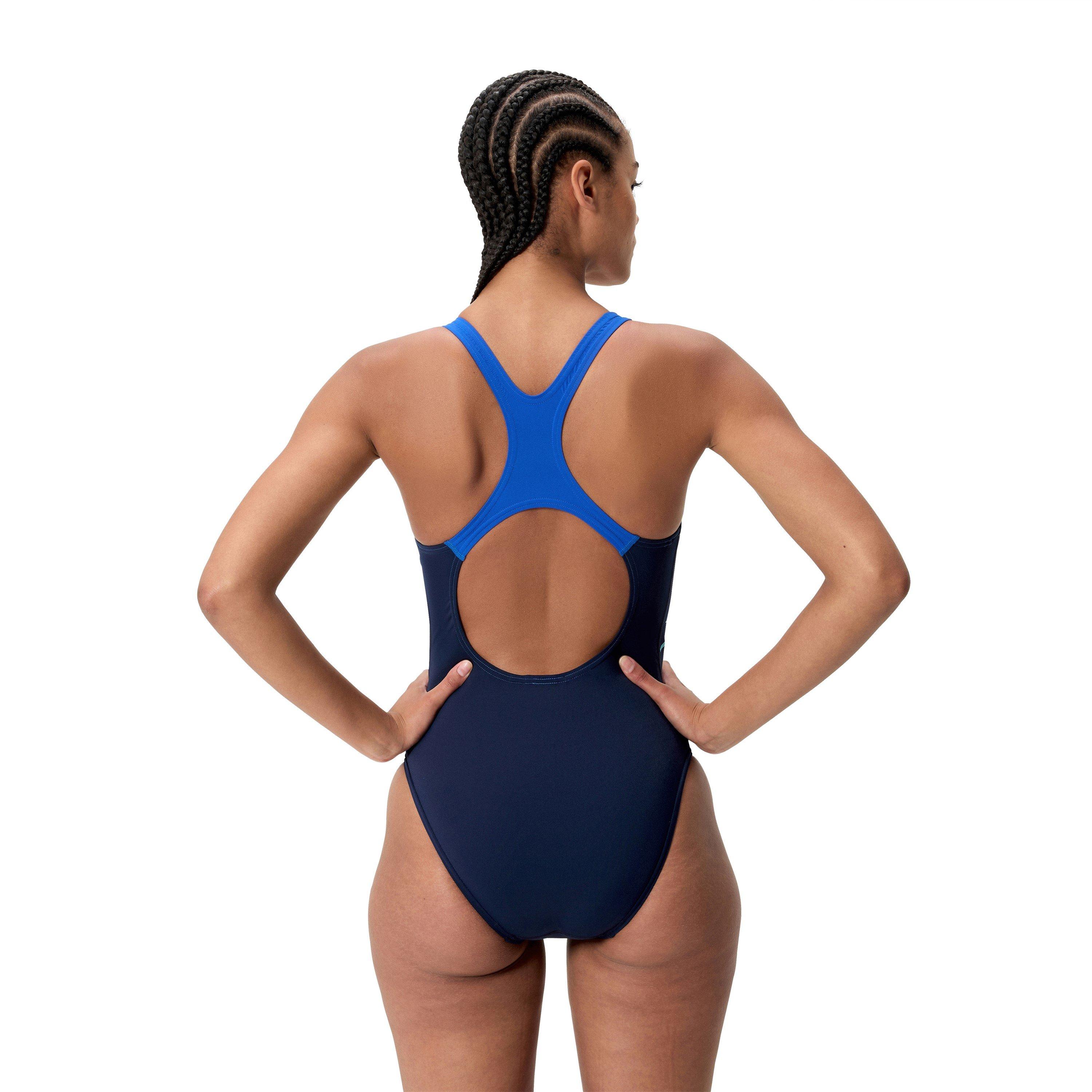 Hyper Teal/Grn - Speedo - Speedo Medley Suit Ld63 - 3