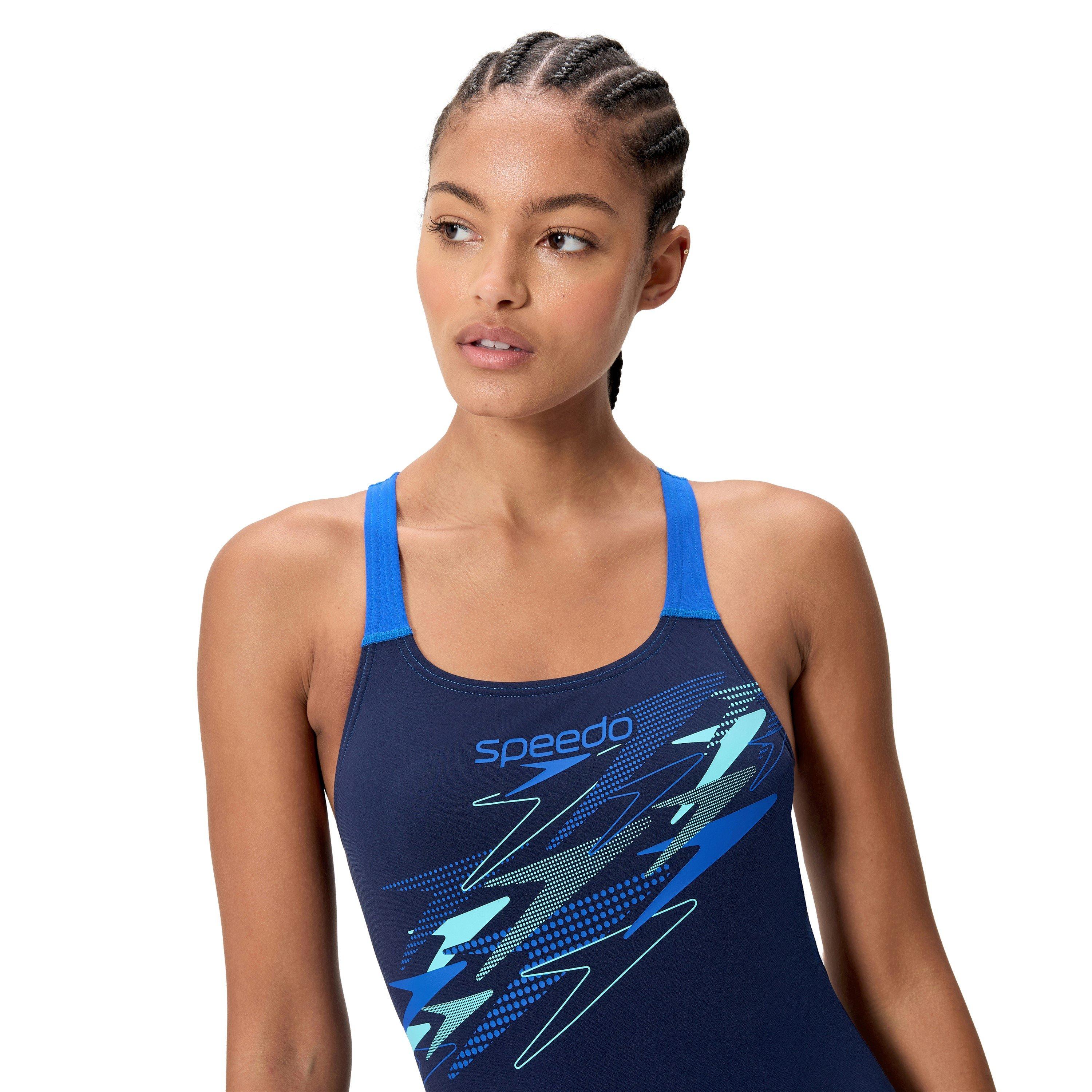 Hyper Teal/Grn - Speedo - Speedo Medley Suit Ld63 - 4