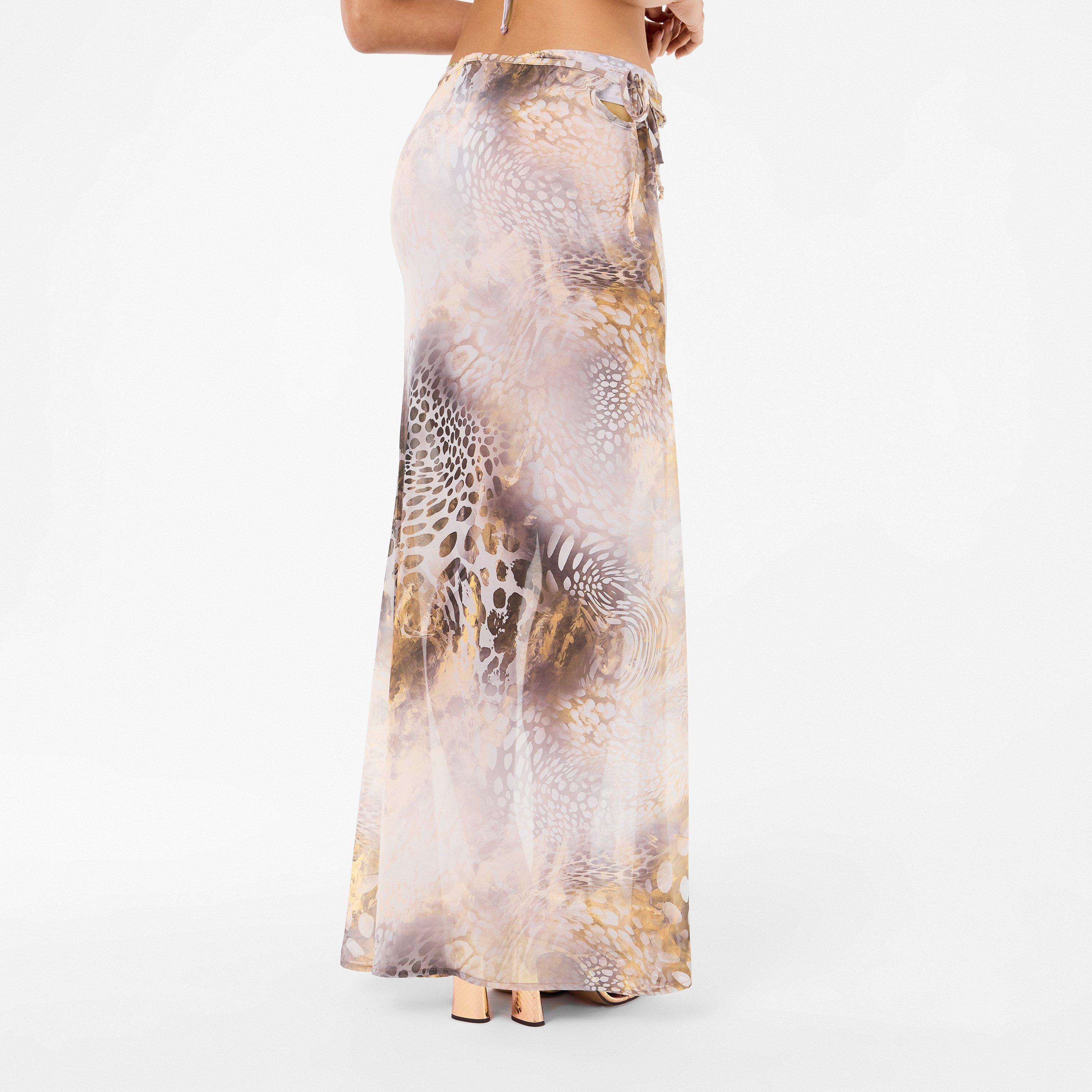 Beige - Grace Jacob - Women's Swim Skirts - 4