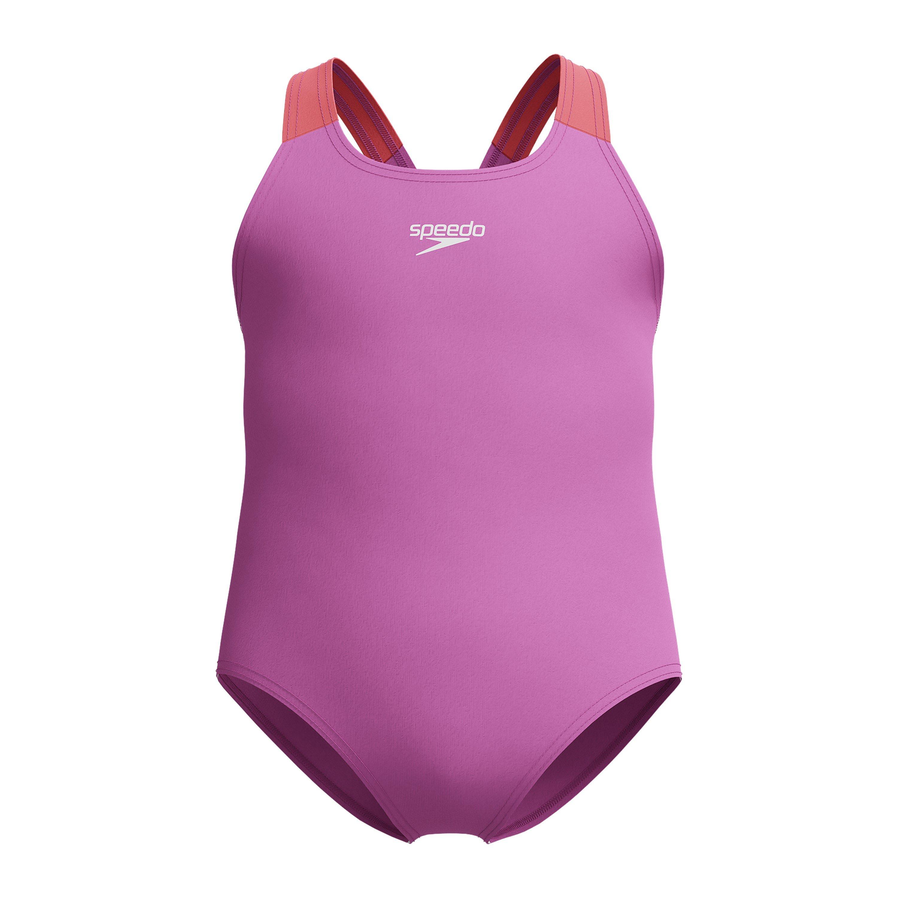 Neon Violet - Speedo - Girls Learn to Swim Medalist - 1
