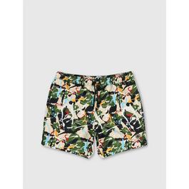 Pretty Green Men's Convergence Swim Shorts