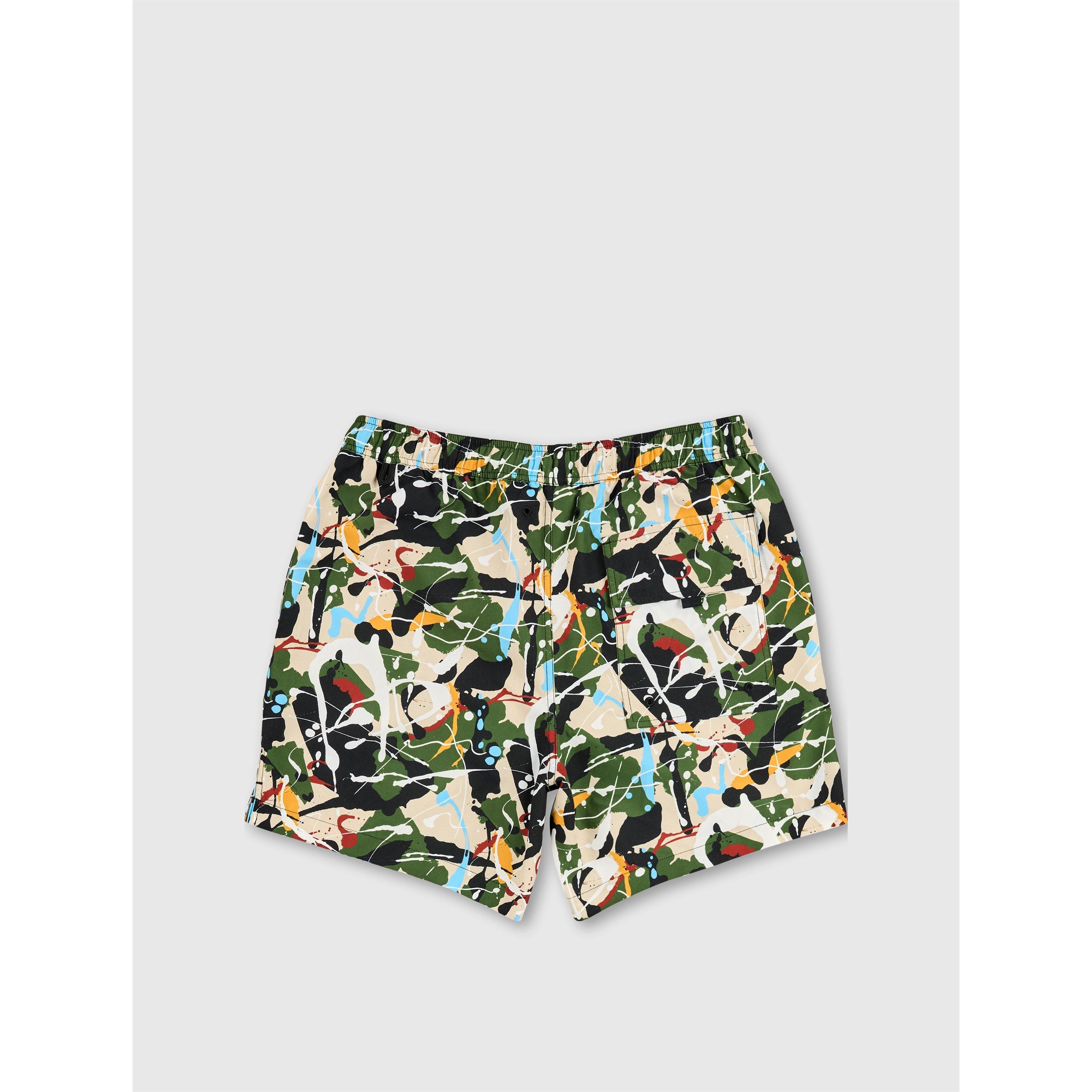Multi - Pretty Green - Men's Convergence Swim Shorts - 2