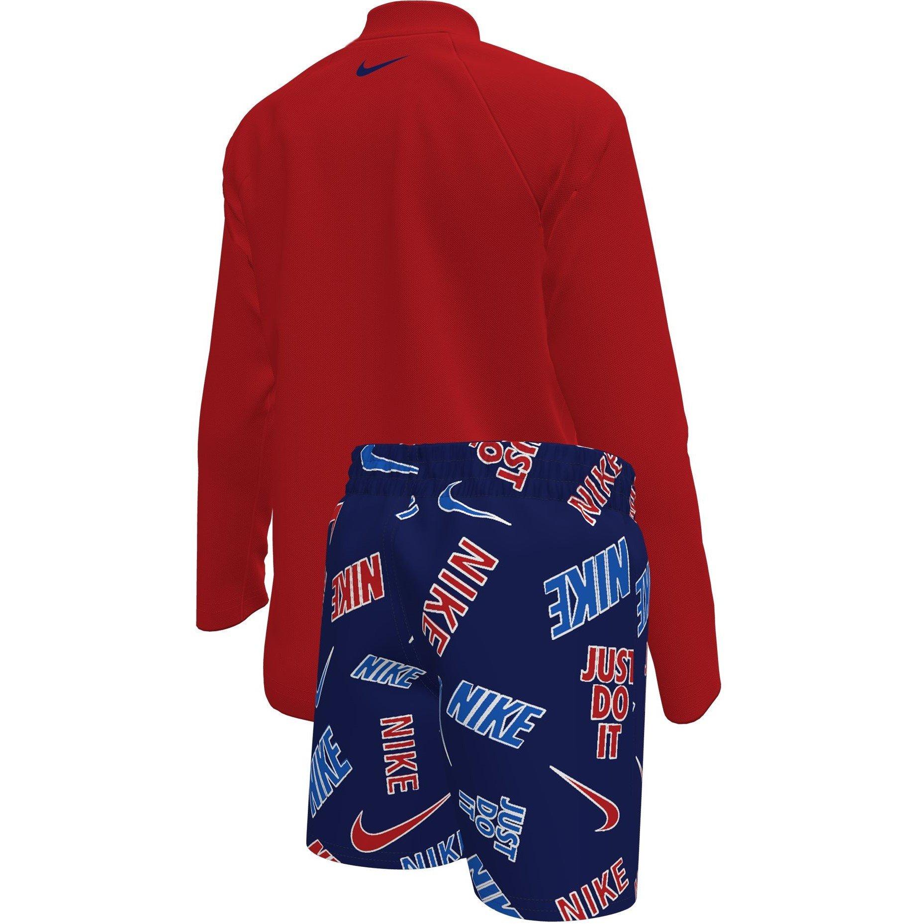 Blue/Red - Nike - Kids' Swim Shorts - 2