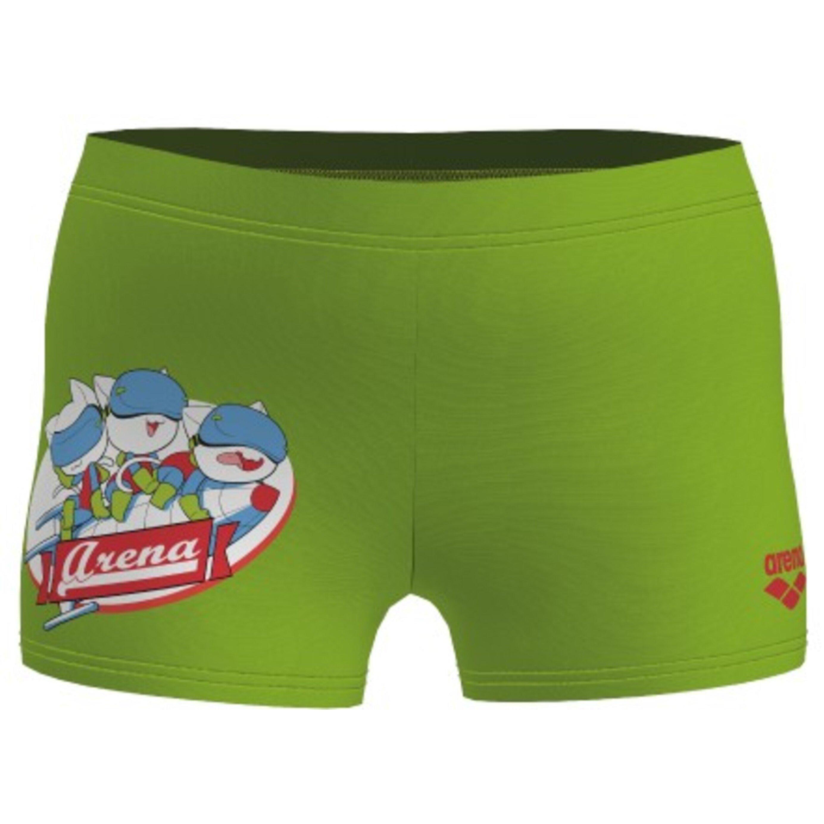 Soft Green - Arena - Boys Swim Shorts - 2