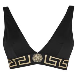 Versace Icon Triangle Bikini Top