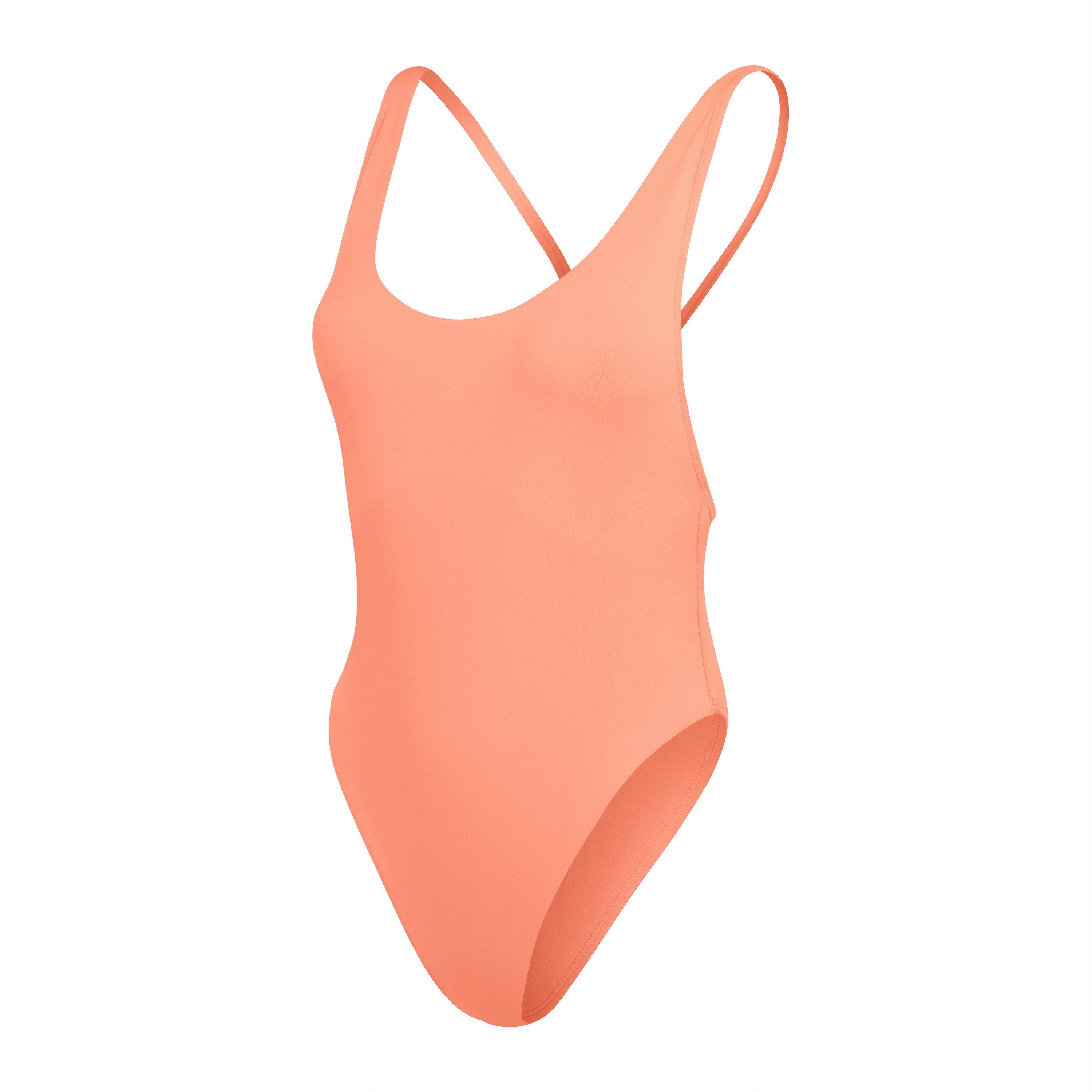 Speedo Women's Gen Solid One Piece Swimsuit - Peach - 18 (2XL)