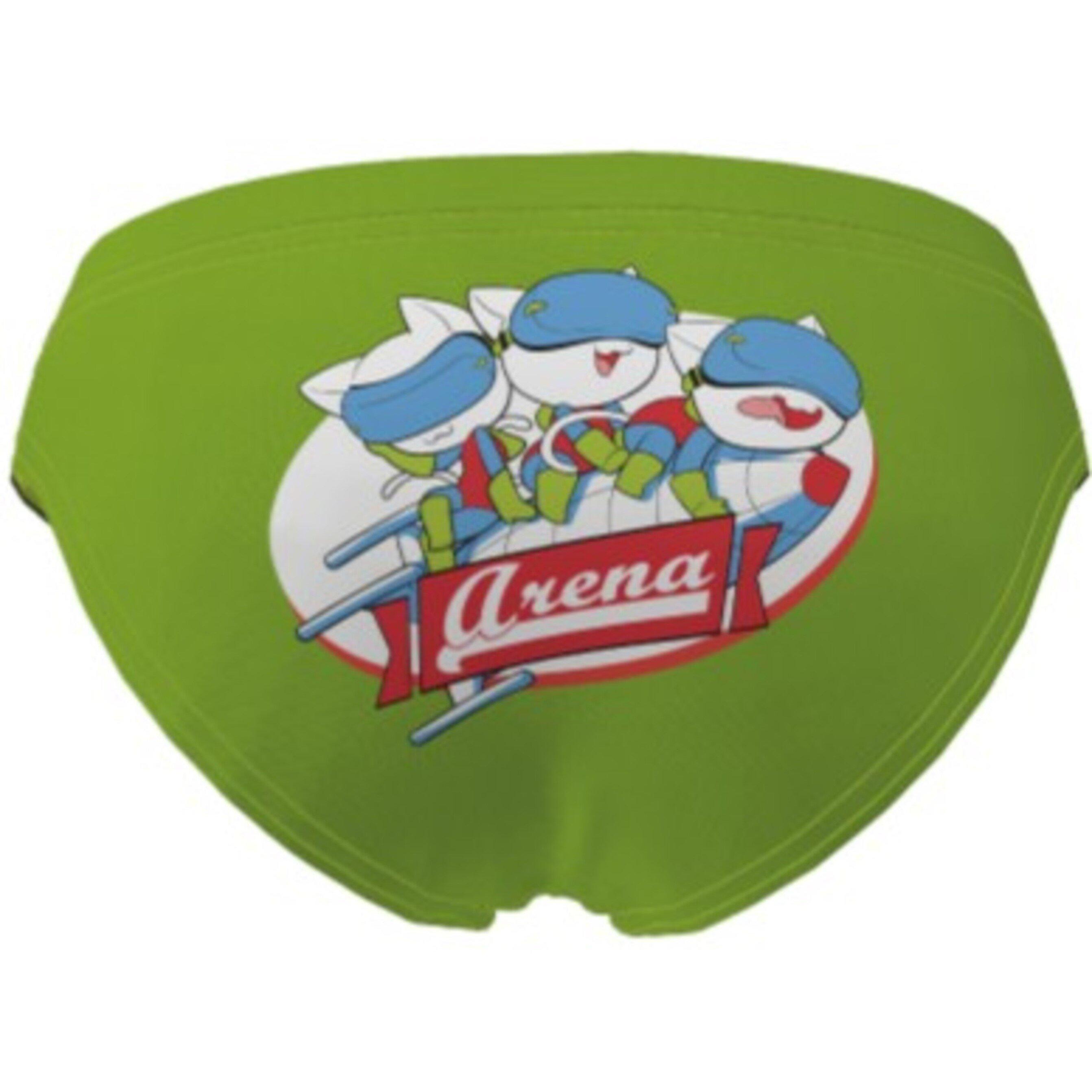 Soft Green - Arena - Boys Swim Briefs - 3