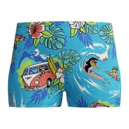 Speedo Boys Learn to Swim Digital Allover Aquashort