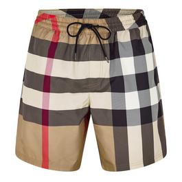 Burberry Check Swim Shorts