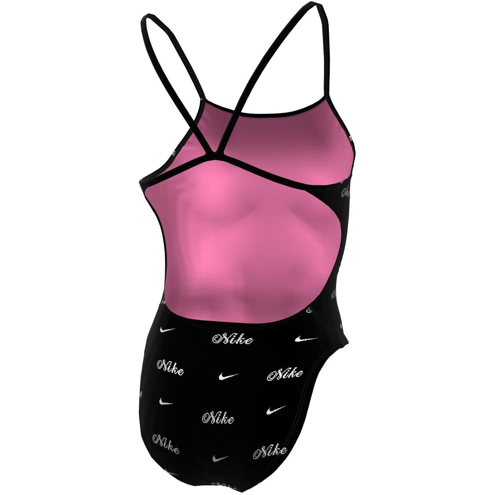 Jet Black - Nike - Women's One Piece Swimsuit - 3