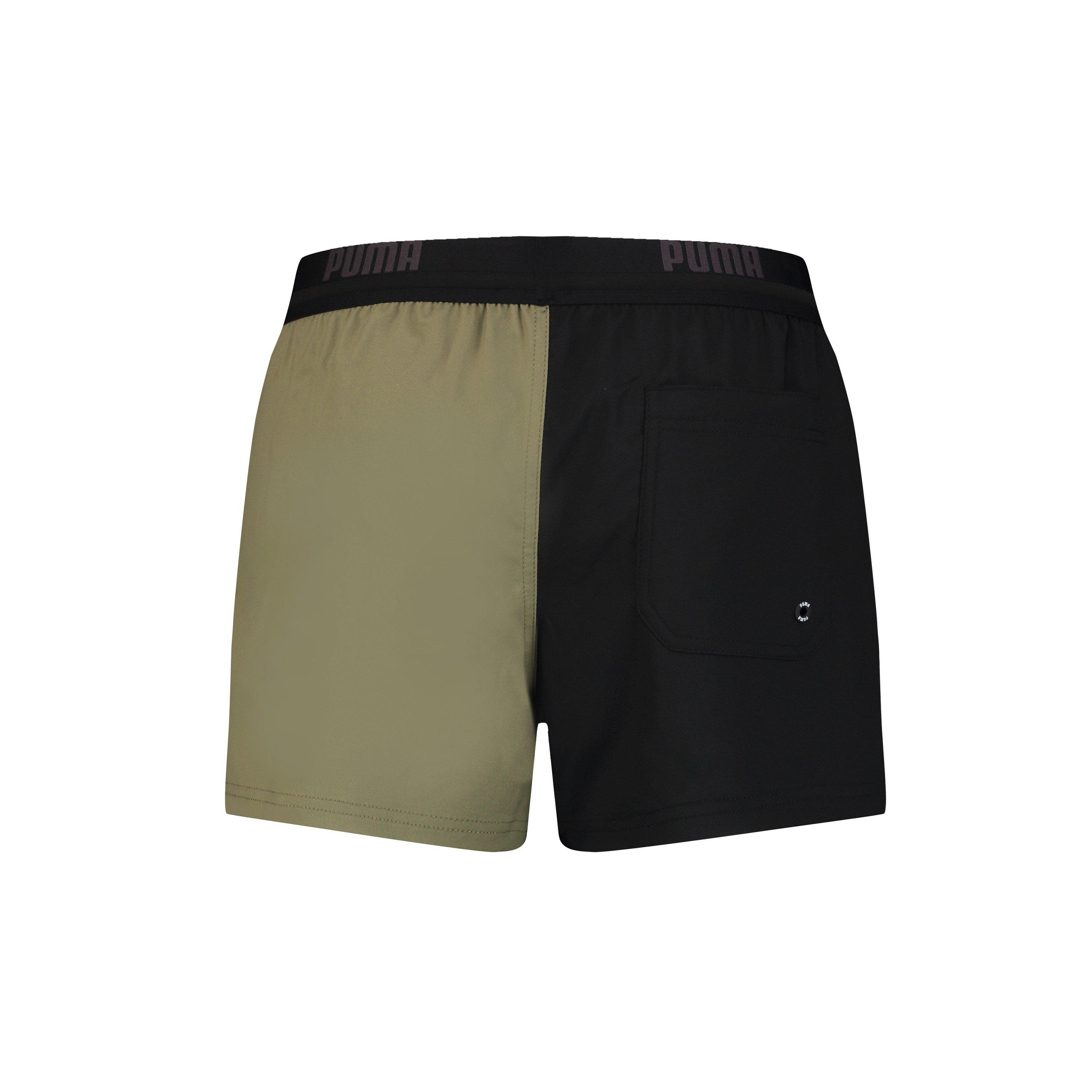 Negro/Khaki - Puma - Black Swim Shorts - 7