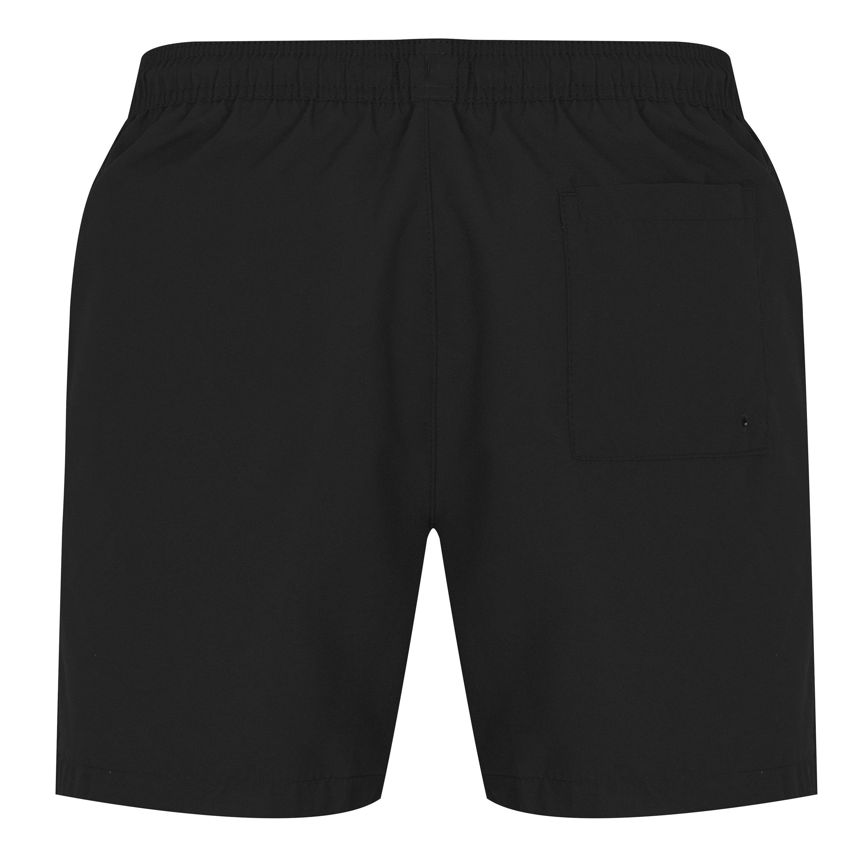 Black - Calvin Klein - Large Logo Swim Shorts - 2