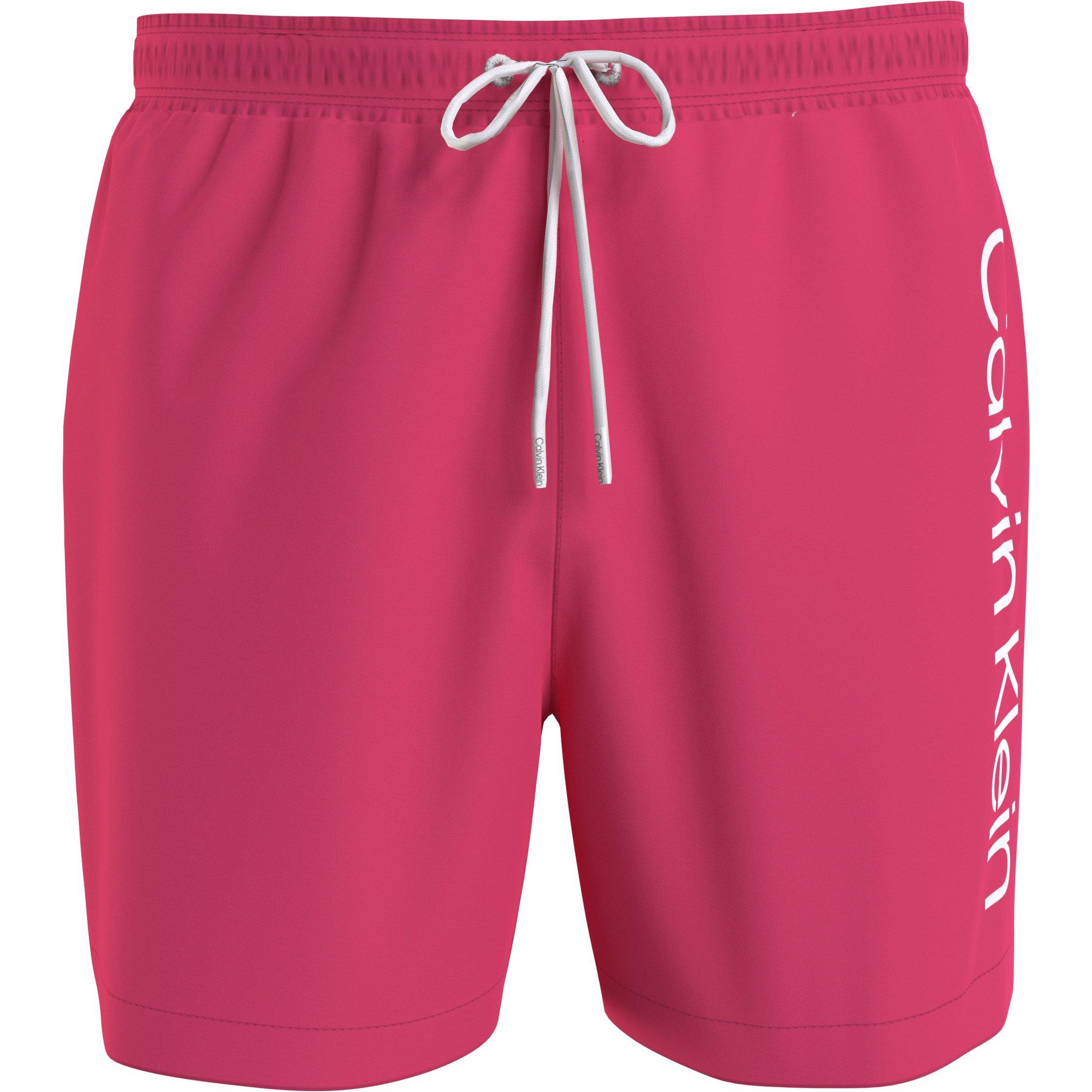 Calvin Klein Men's Large Logo Swim Shorts - Pink 2025 - L