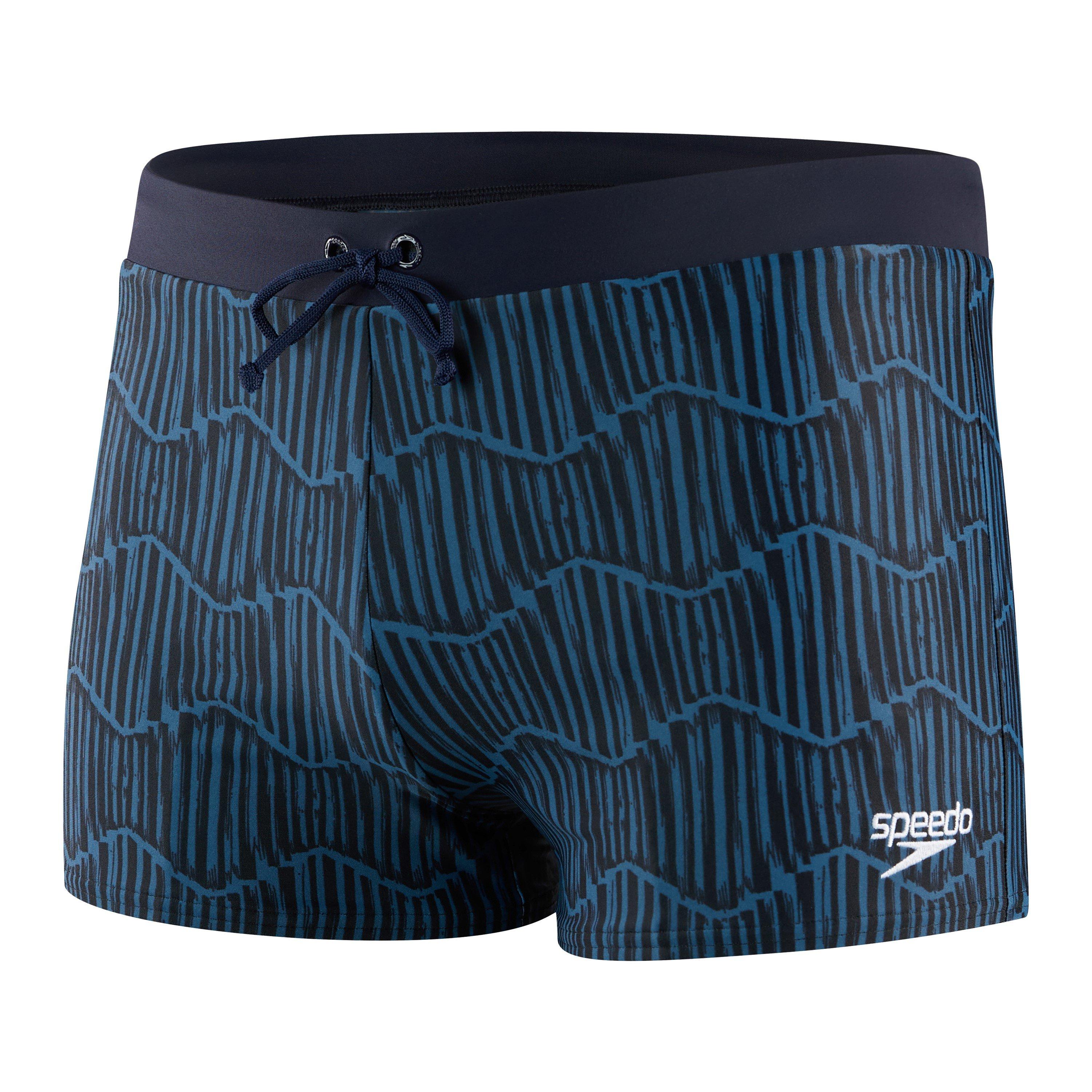 Speedo Men's Valmilton Aquashorts - Navy/Green - 28 (XXS)