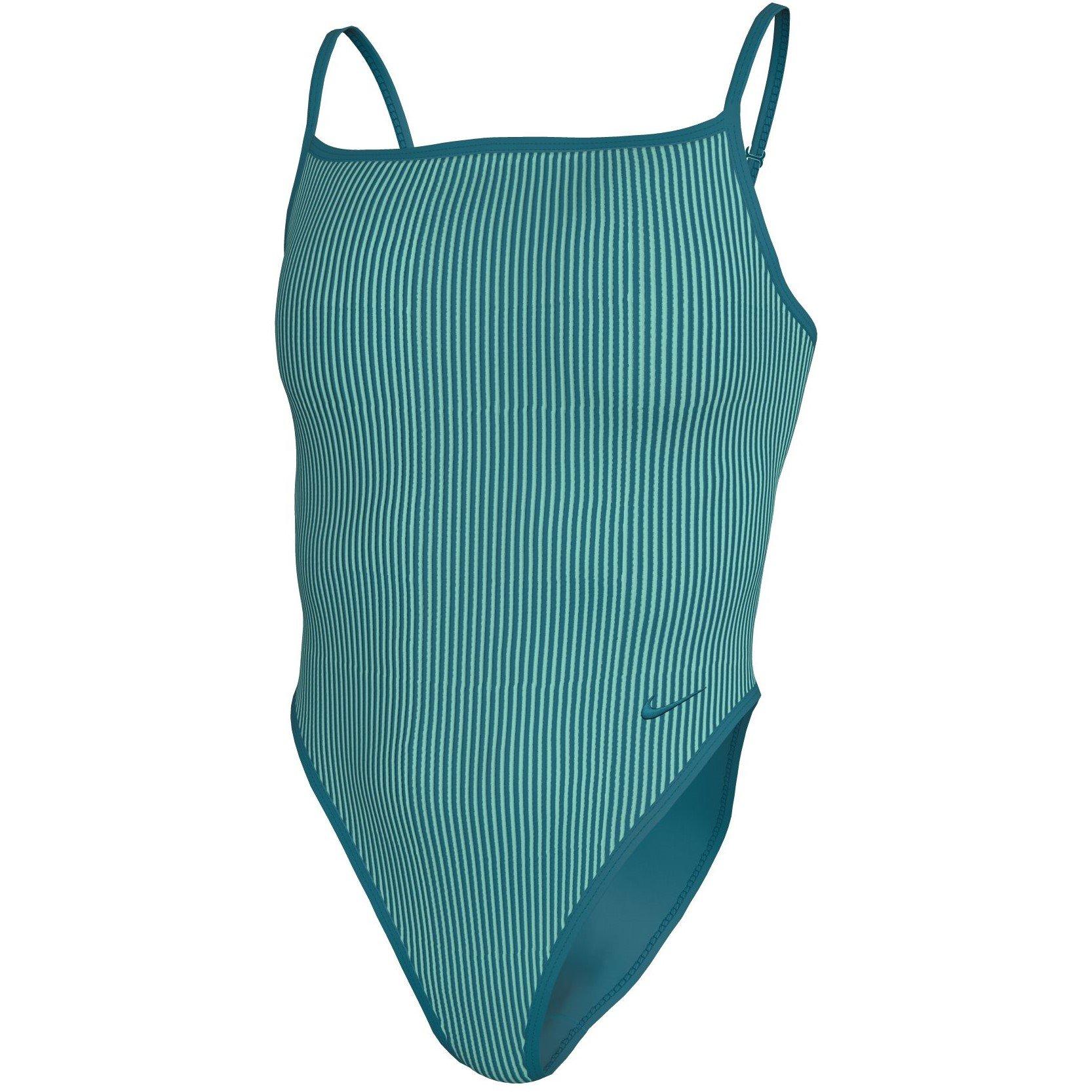 Nike Women's One Piece Swimsuit - Blea Turq - 10 (S)