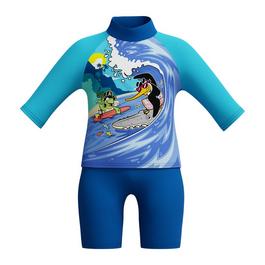 Speedo Boys Learn To Swim Sun Protection Top And Short