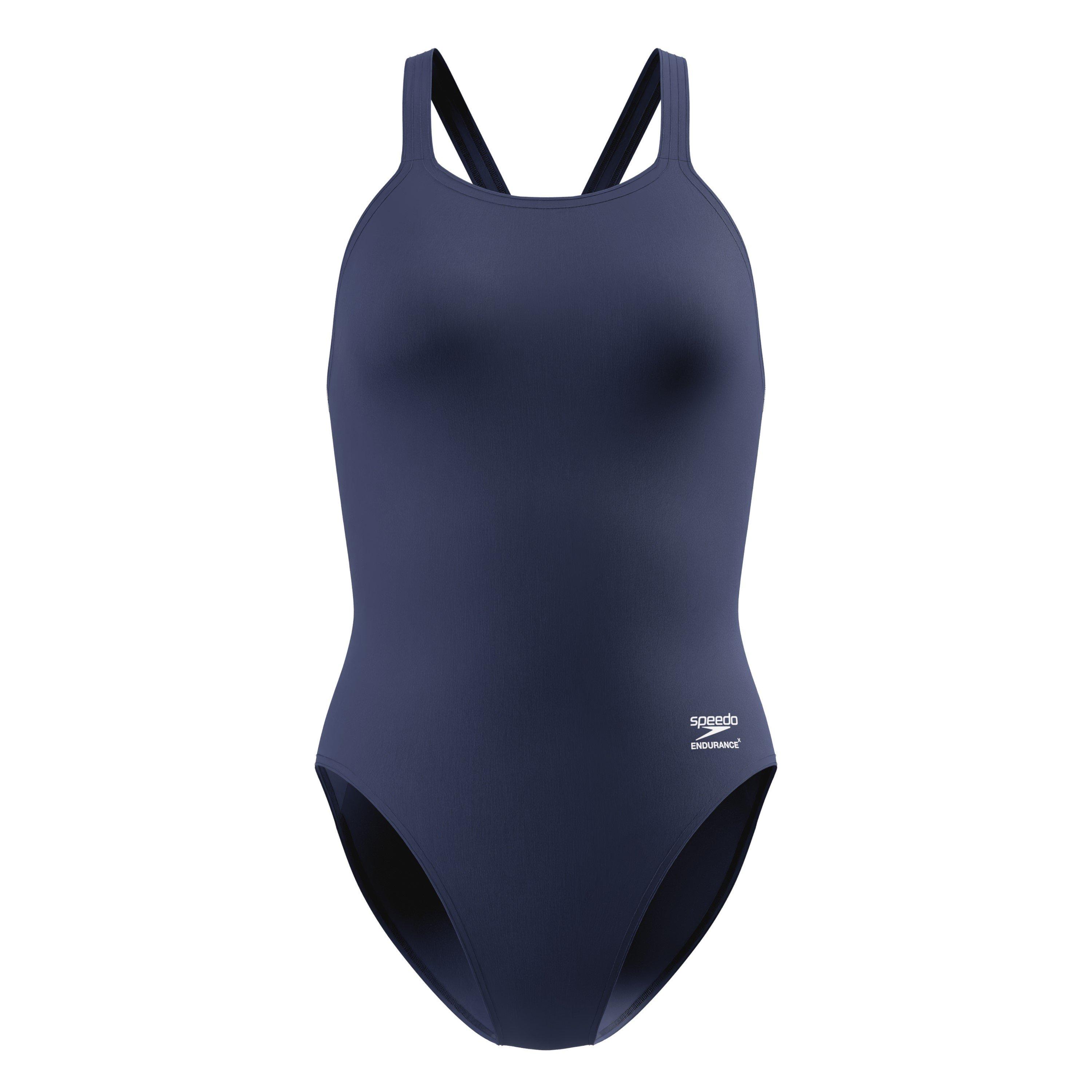 Azul Marinho - Speedo - Speedo Solid Enduran Ld64 - 1