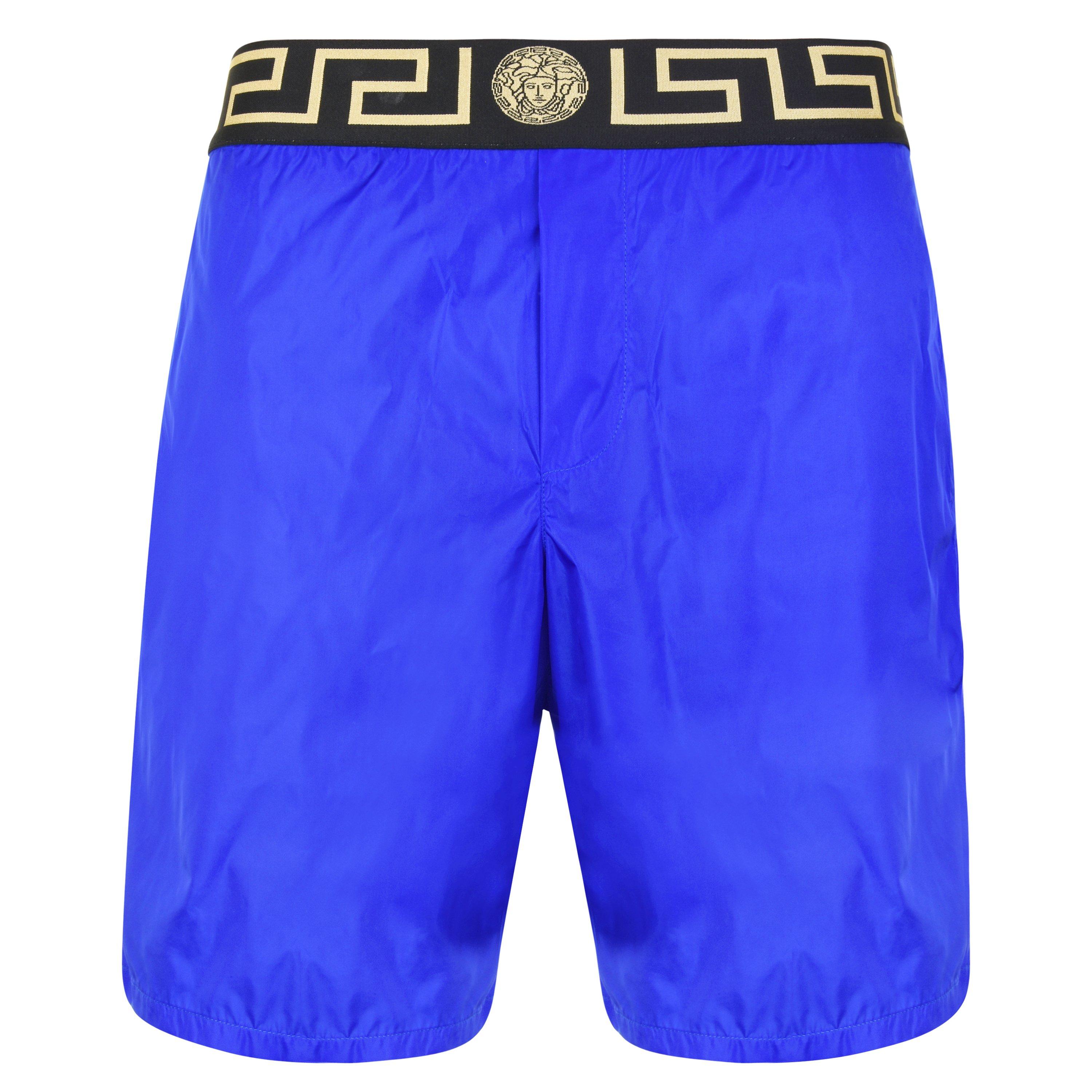 Blu/Gld A85K - Versace Icon - Swim Shorts - 1